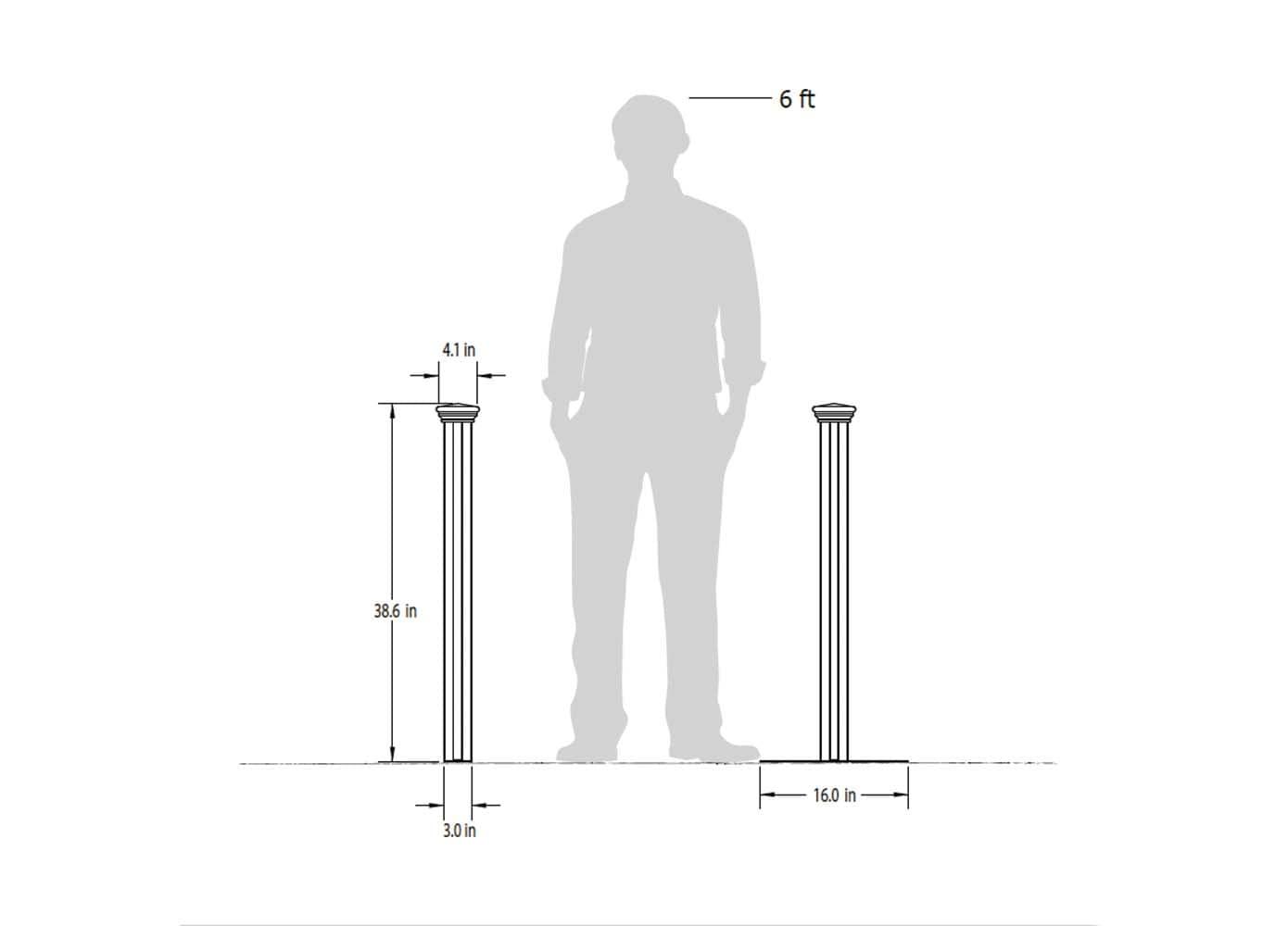 Zippity Outdoor Products 2.5ft H x 3.5ft W (2 Panels) No Dig Zippity Bella Puppy and Garden Fence Kit, No Dig Fence Panels, White Vinyl Fences for Dogs, Temporary Fence for Backyard, White Picket Fence Garden Border, ZP19064