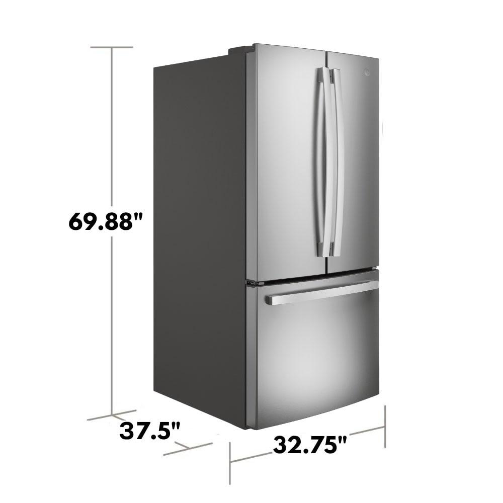 GE Appliances 33" French Door 24.7 cu. ft. Refrigerator