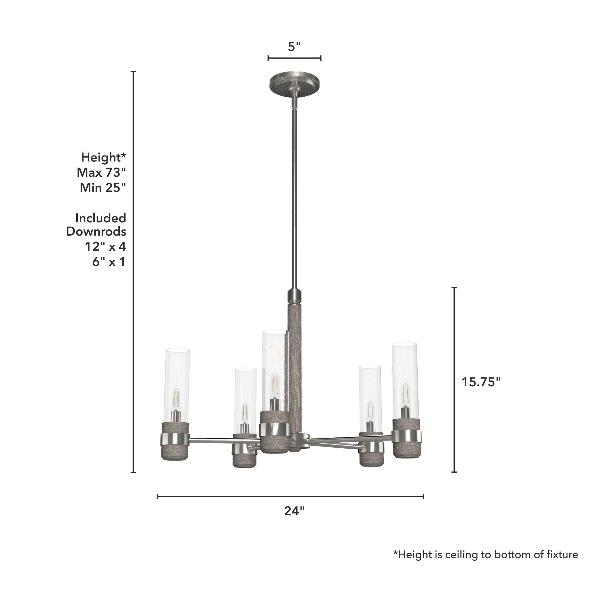 River Mill 5 Light Candle Style Classic / Traditional Chandelier