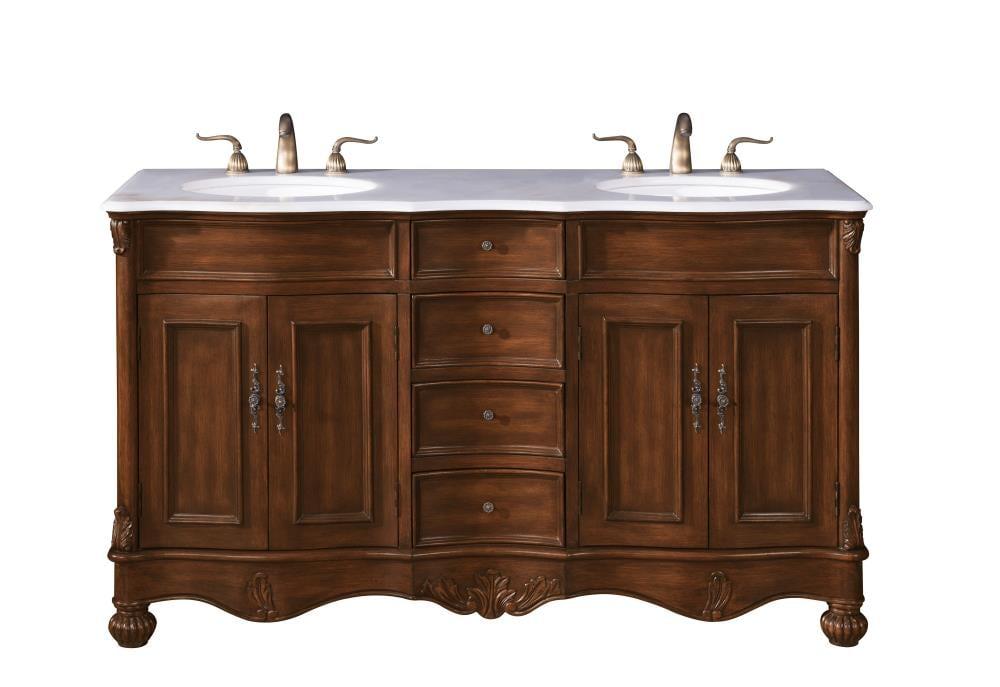 Etta Avenue™ Mannie 60'' Double Bathroom Vanity with Top