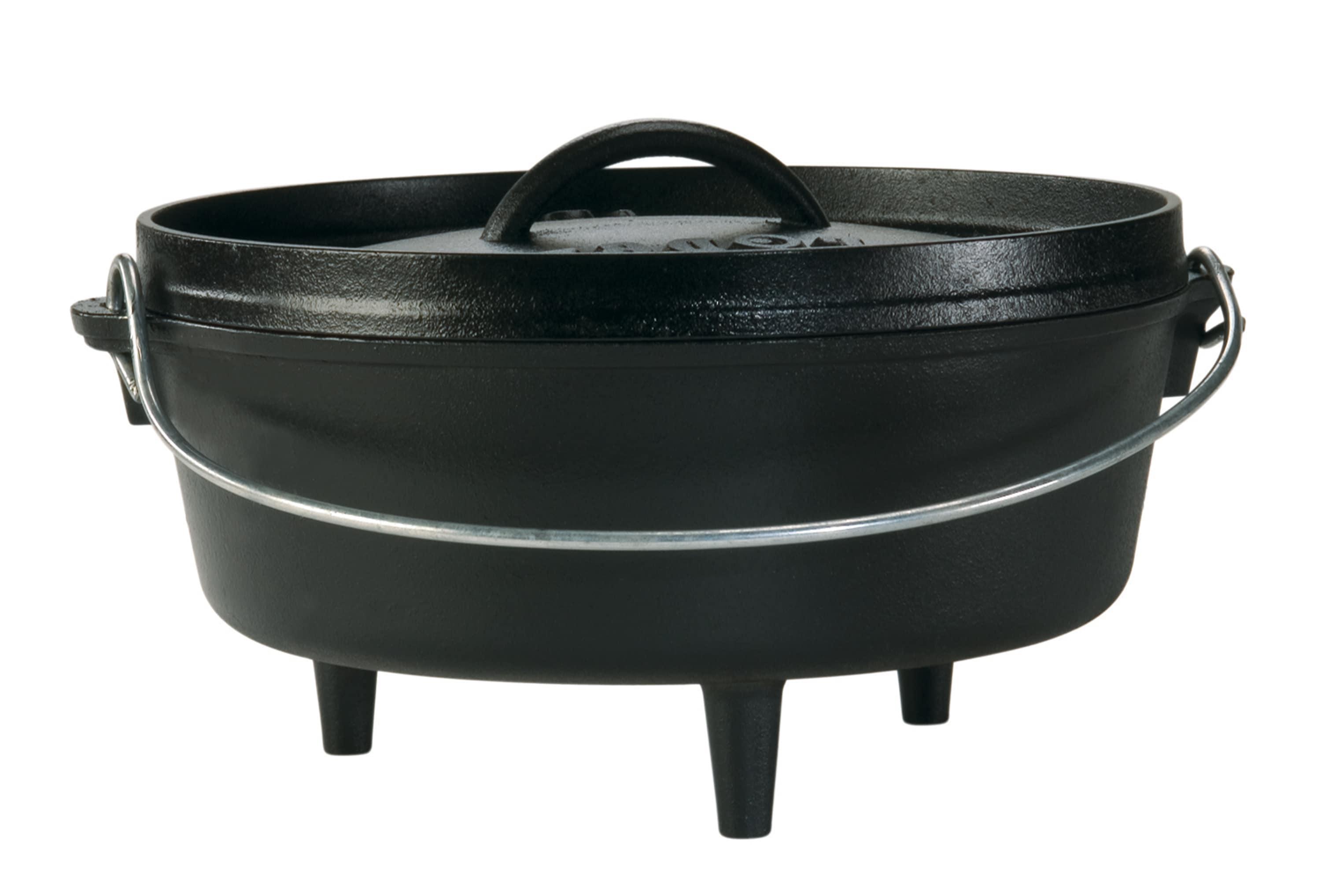 Lodge Cast Iron Camp Dutch Oven