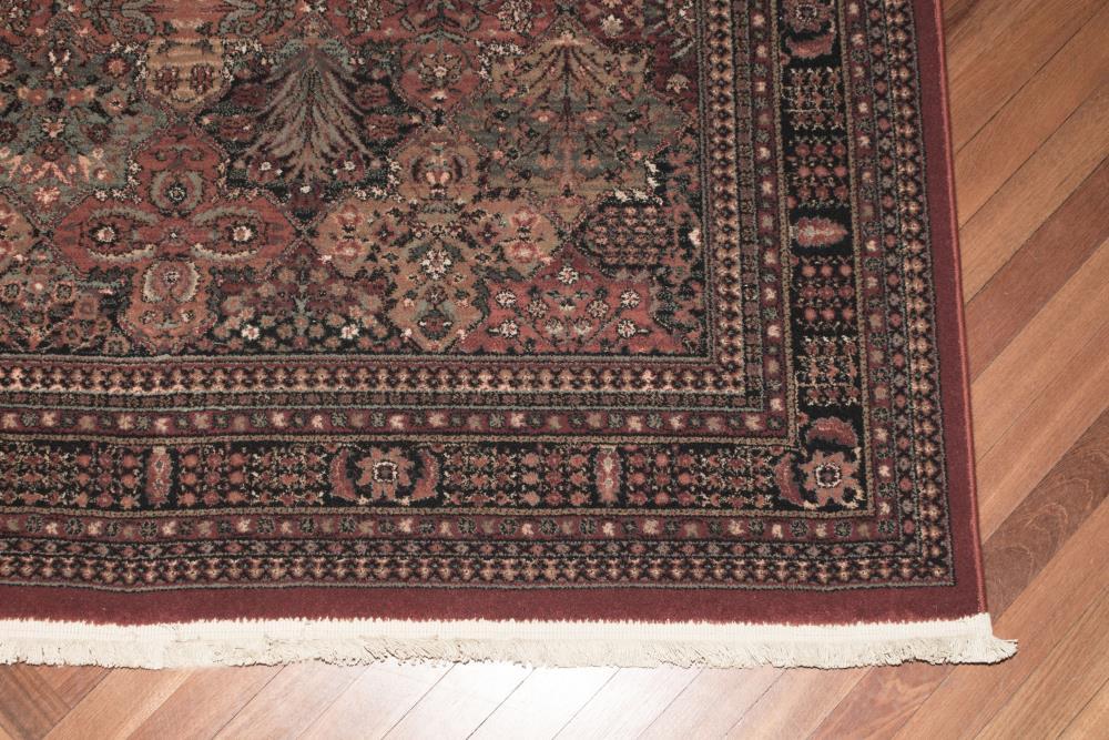 Couristan Imperial Baktiari Area Rug, Antique Red ,Runner, 2'2" x 9'3"