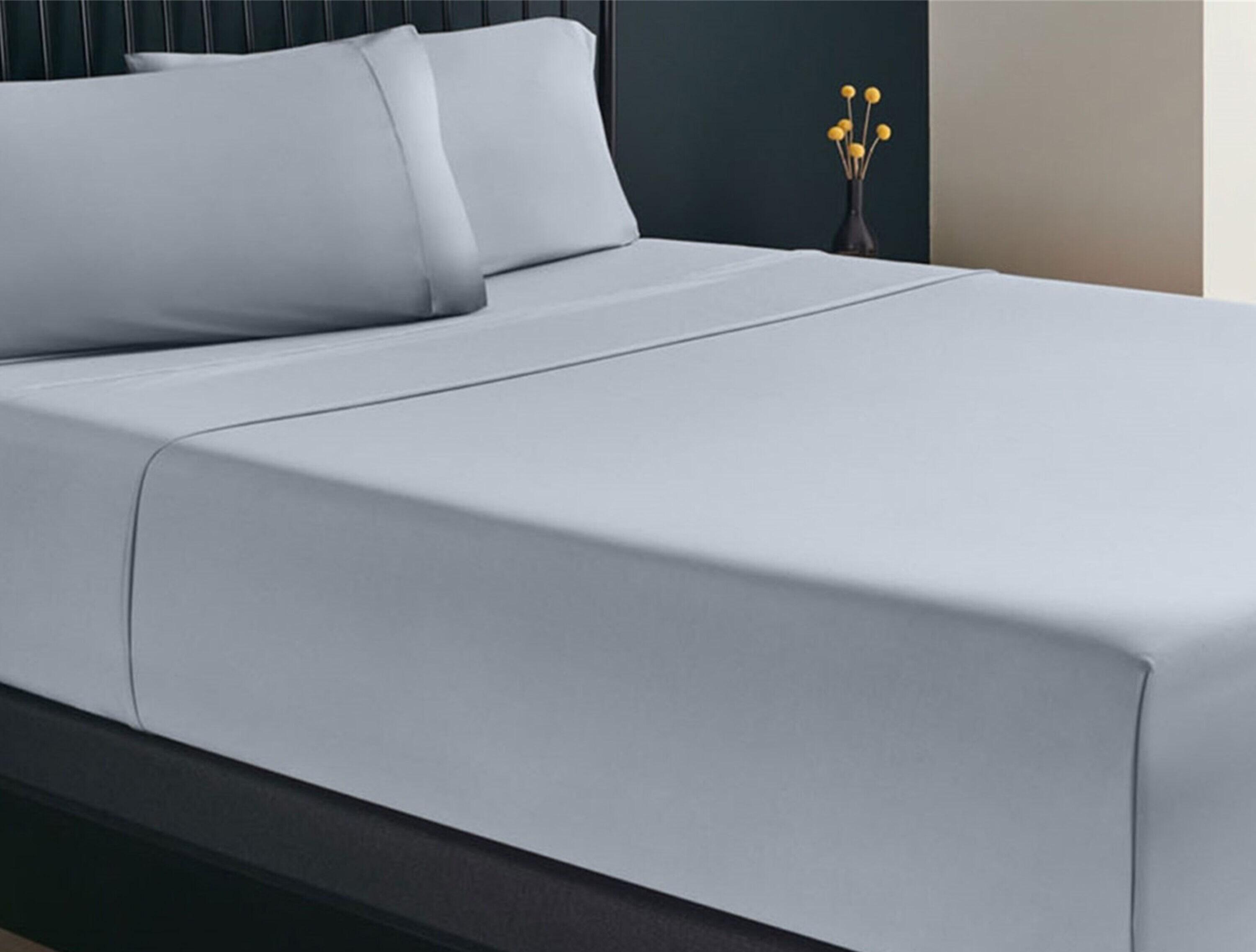 Tempur-Pedic Tempur Luxe Egyptian Cotton Sheet Set Sleepy Blue - King, Adult