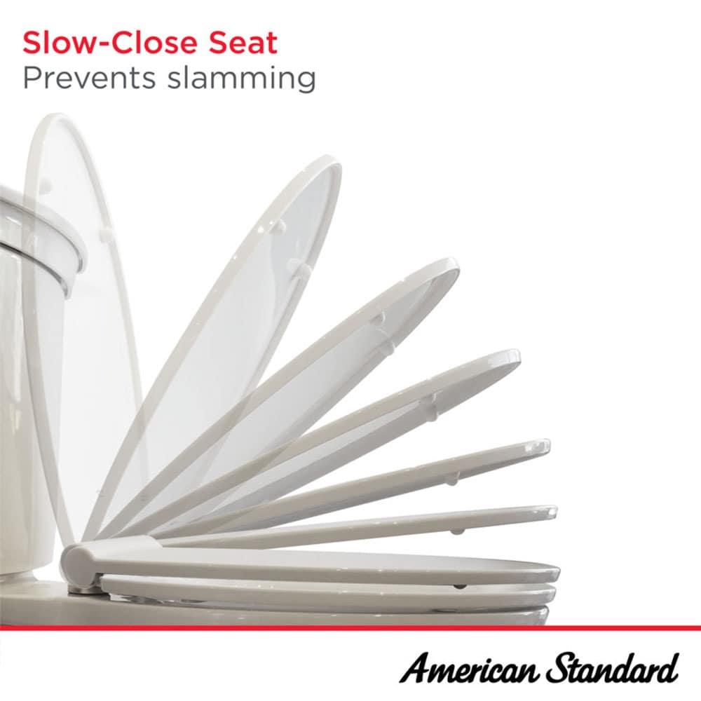 American Standard Champion 4 Toilet with Toilet Seat Elongated Chair Height