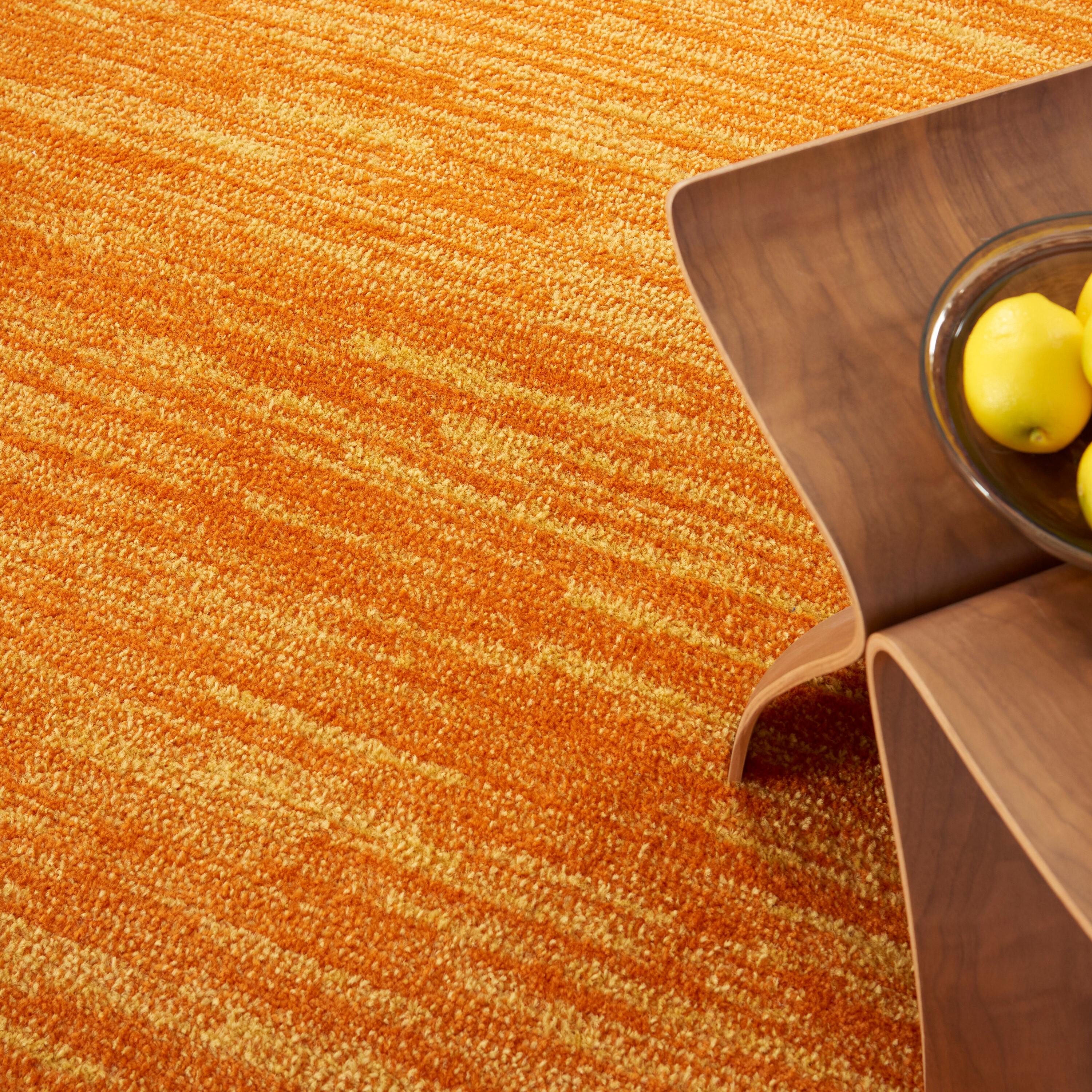 Nourison Essentials Easy Care Indoor Outdoor Area Rug - Sunburst 5' x Square