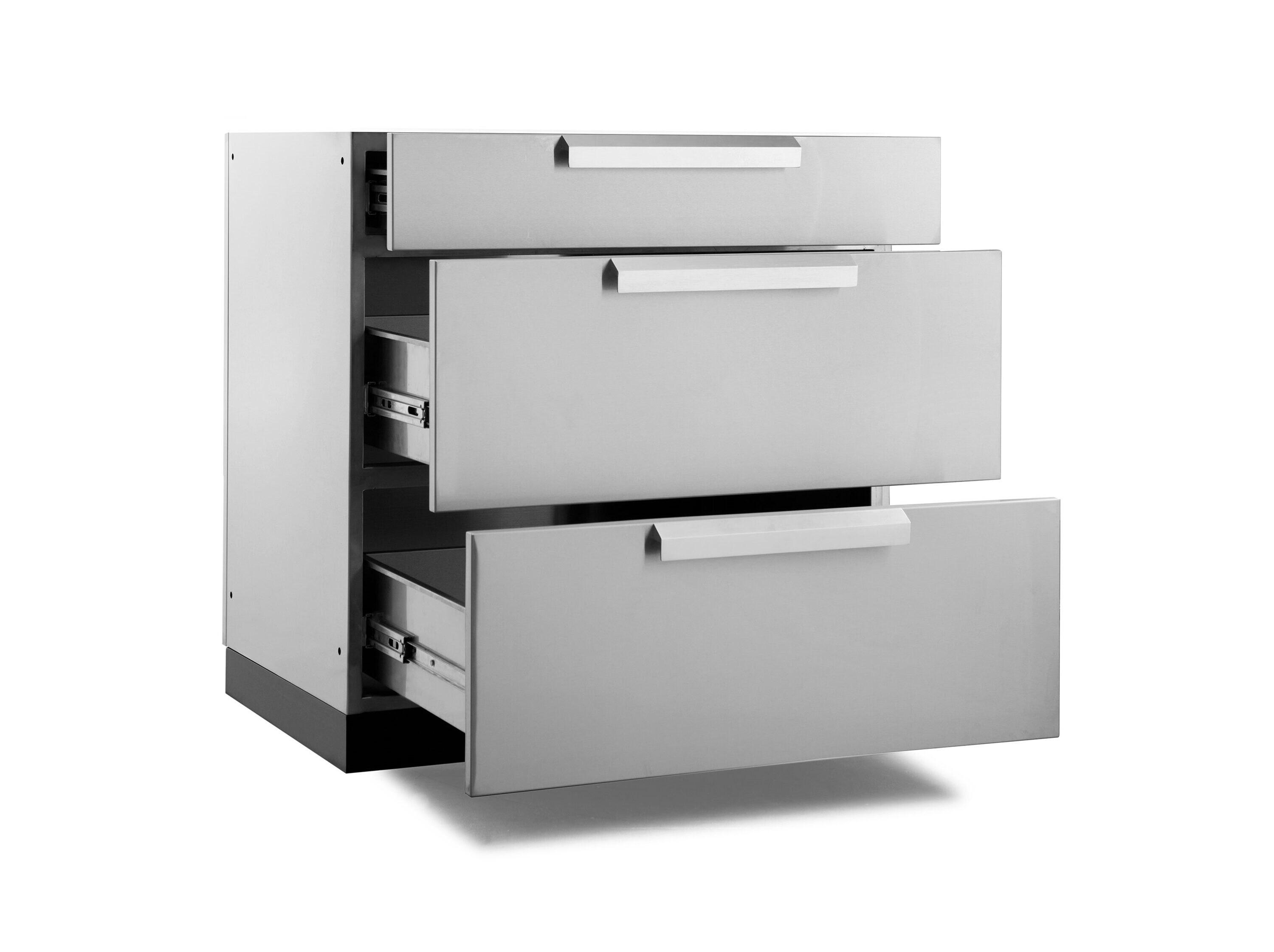 Stainless Steel 32" Modular Outdoor Kitchen Cabinet