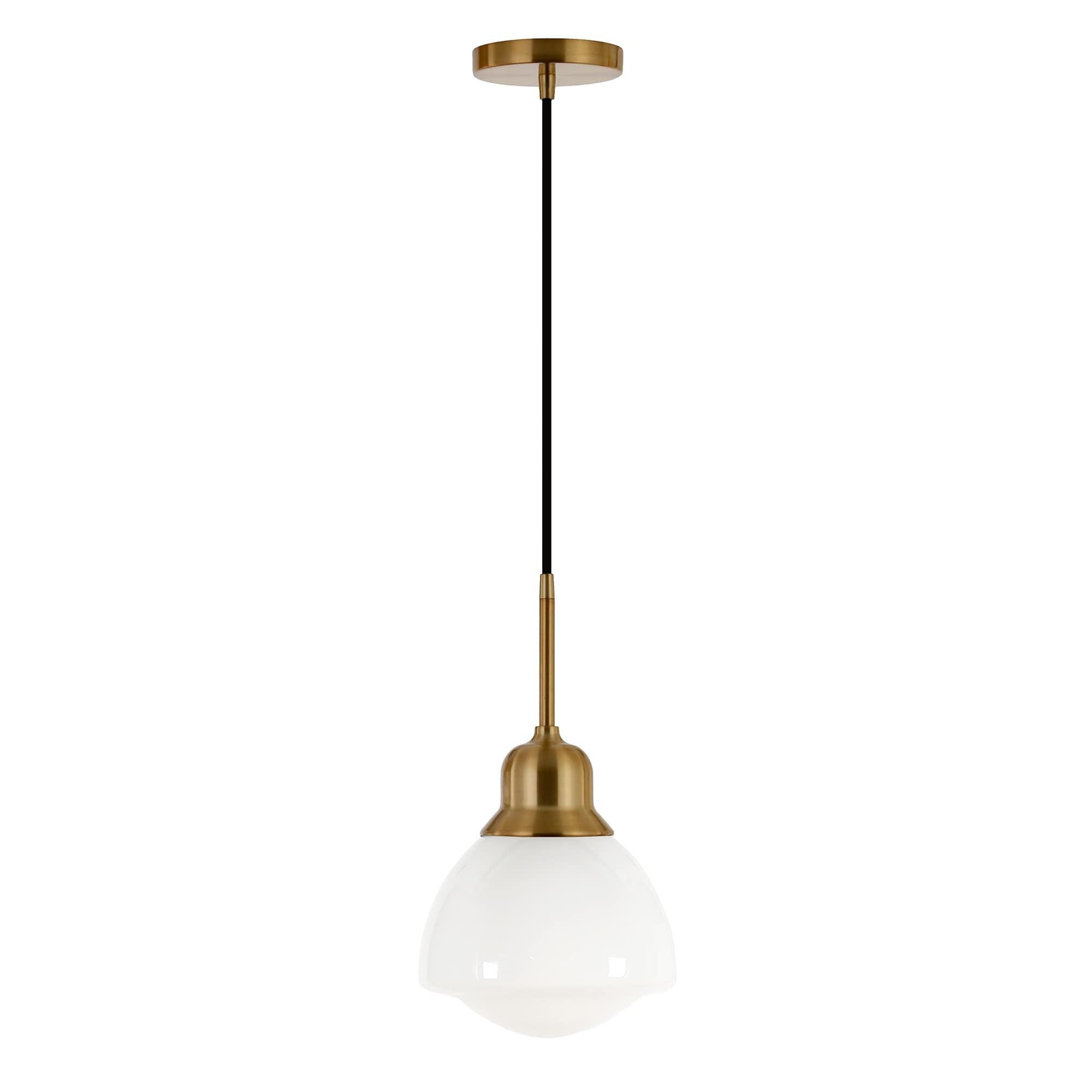 Katarina Single Light Glass Dimmable Pendant