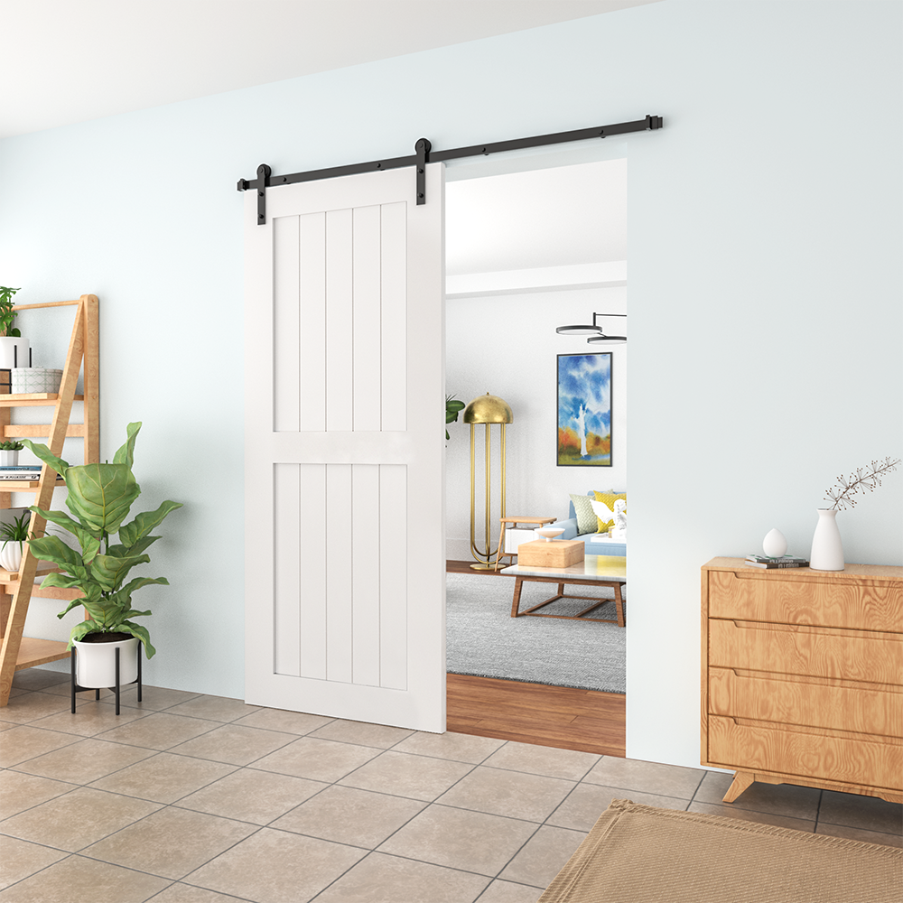 Lazio Sliding Standard Single Barn Door Hardware Kit