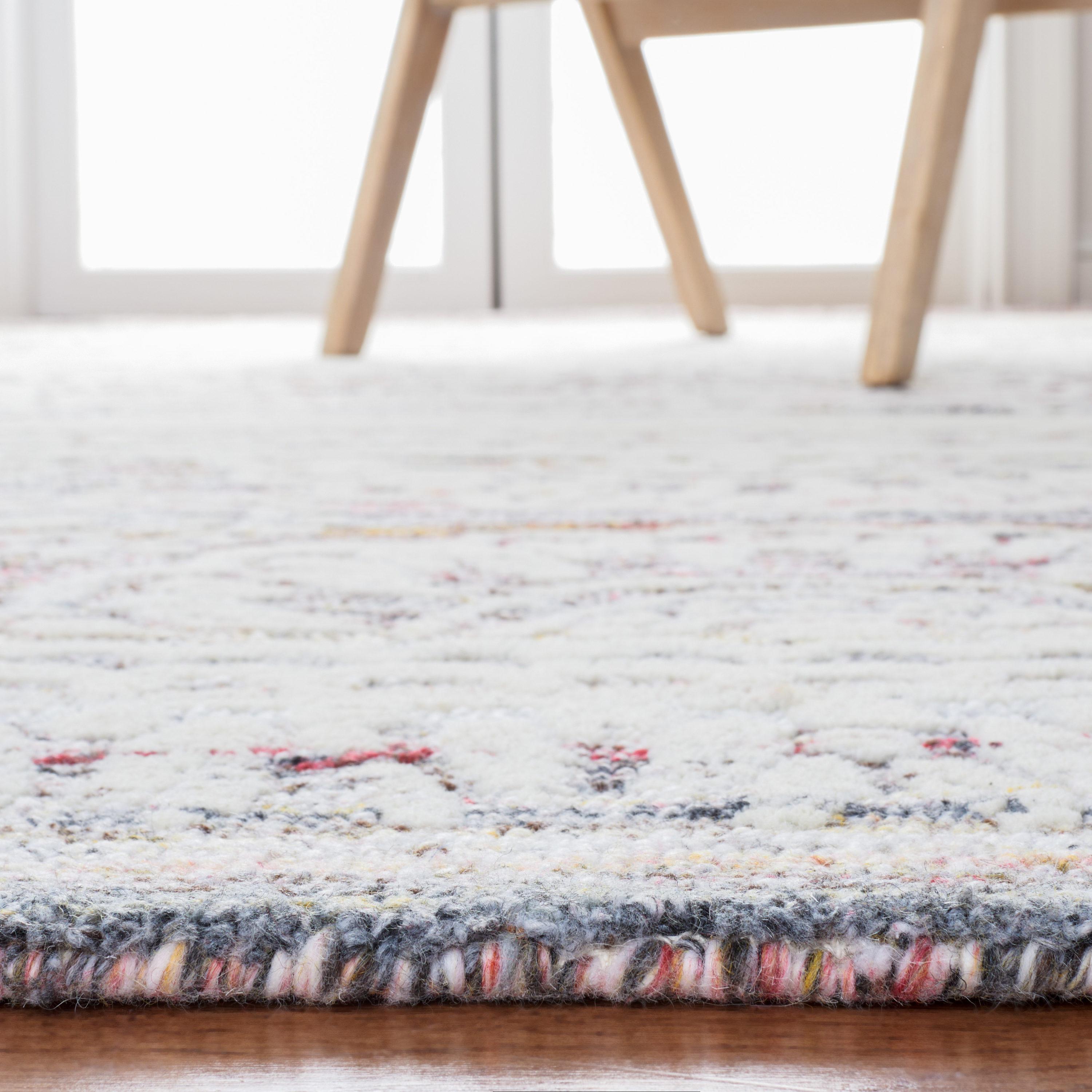 Metro MET910 Hand Tufted Area Rug - Red/Ivory - 5'x8' - Safavieh.