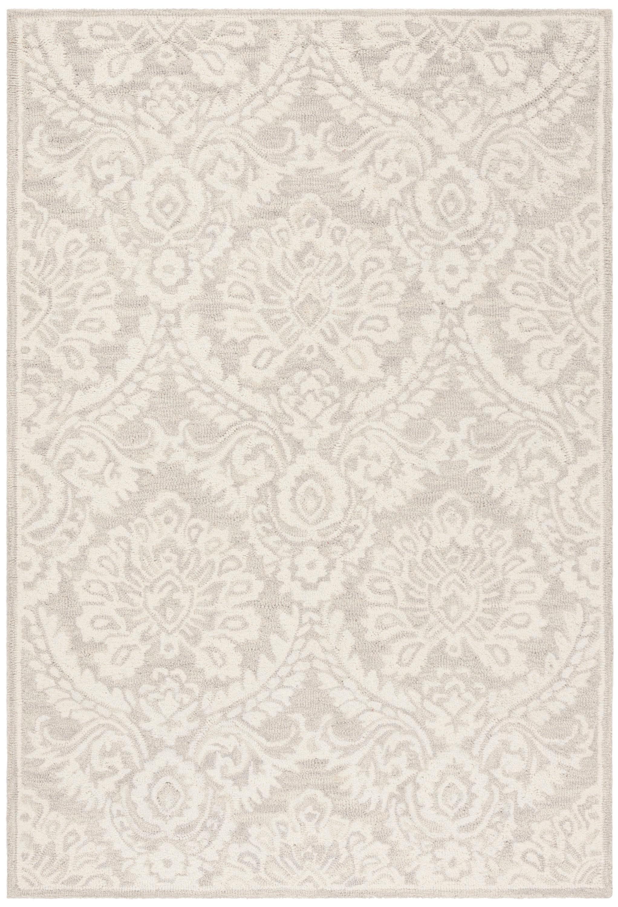 Tansy Wool Ivory/Gray Rug