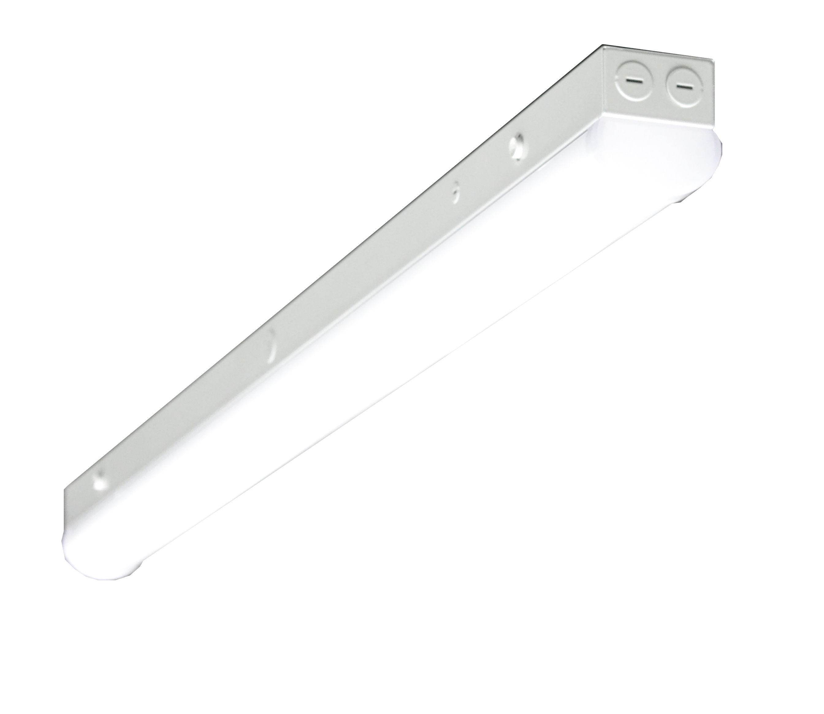 RAB SR4 4 ft. LED Strip Fixture, Field Adjustable Power and Color Temperature, 3500K/4000K/5000K, 20/30/40W, 6174 Lumens, 0-10V Dimmable, 120-277V, Surface Mount