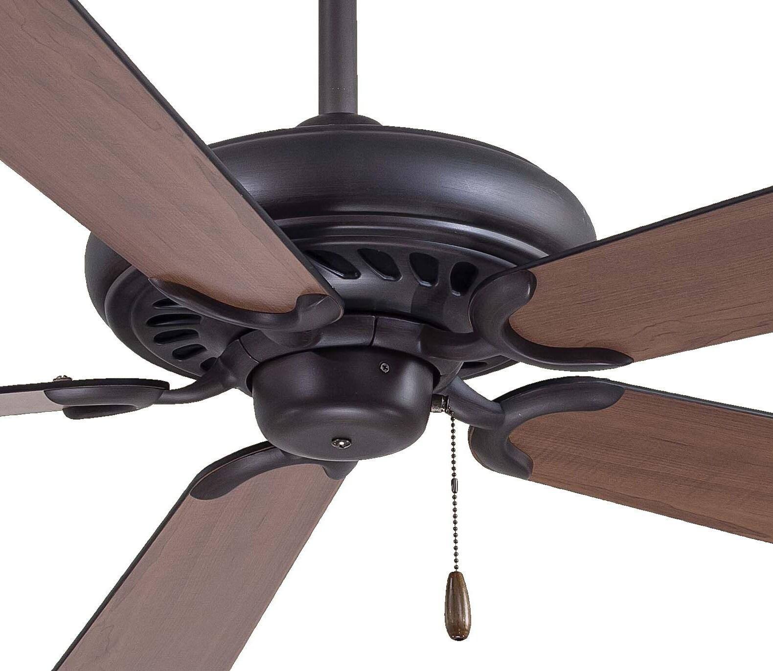 52" Supra 5 - Blade Standard Ceiling Fan with Pull Chain
