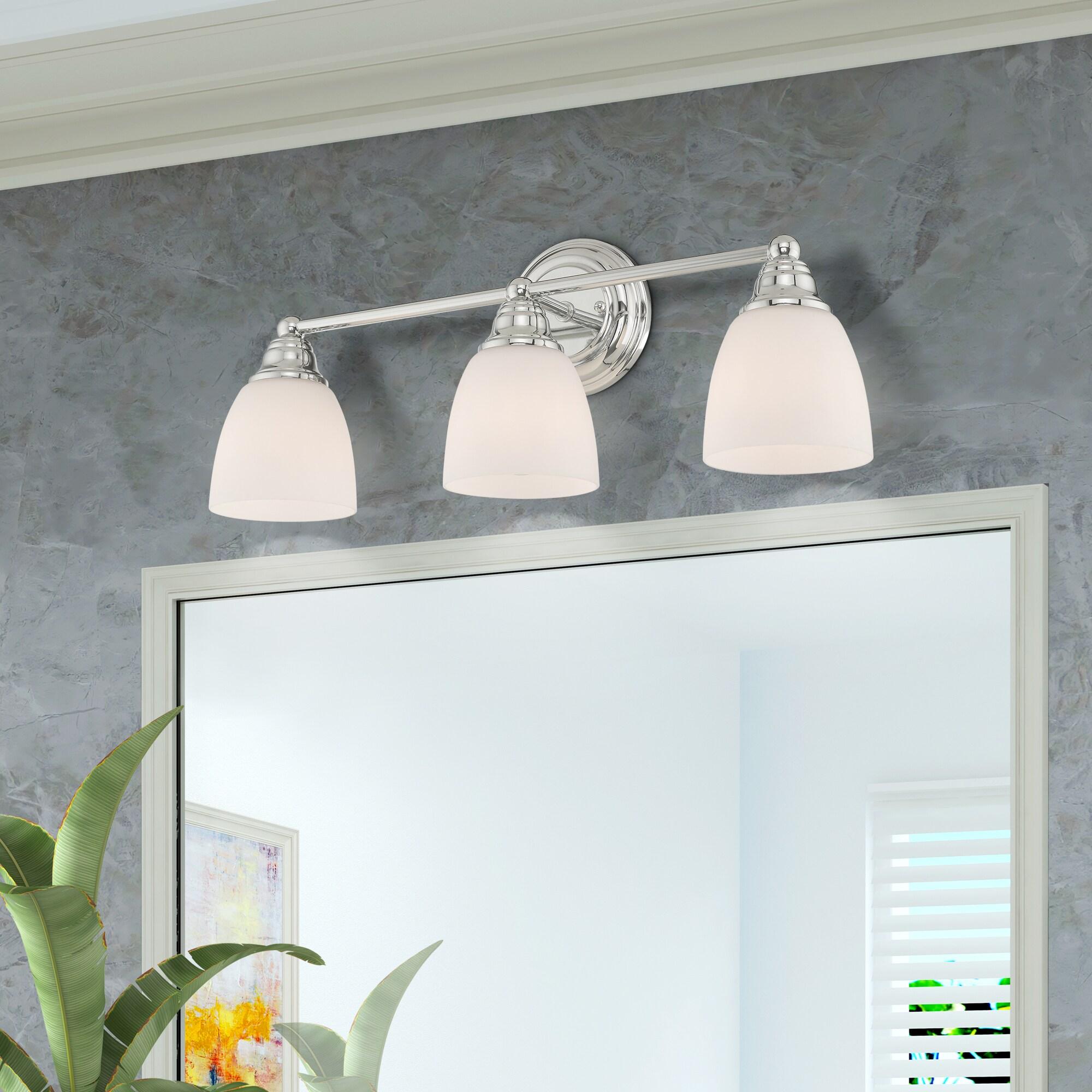 Livex Lighting Somerville 3 - Light Vanity in  Polished Chrome