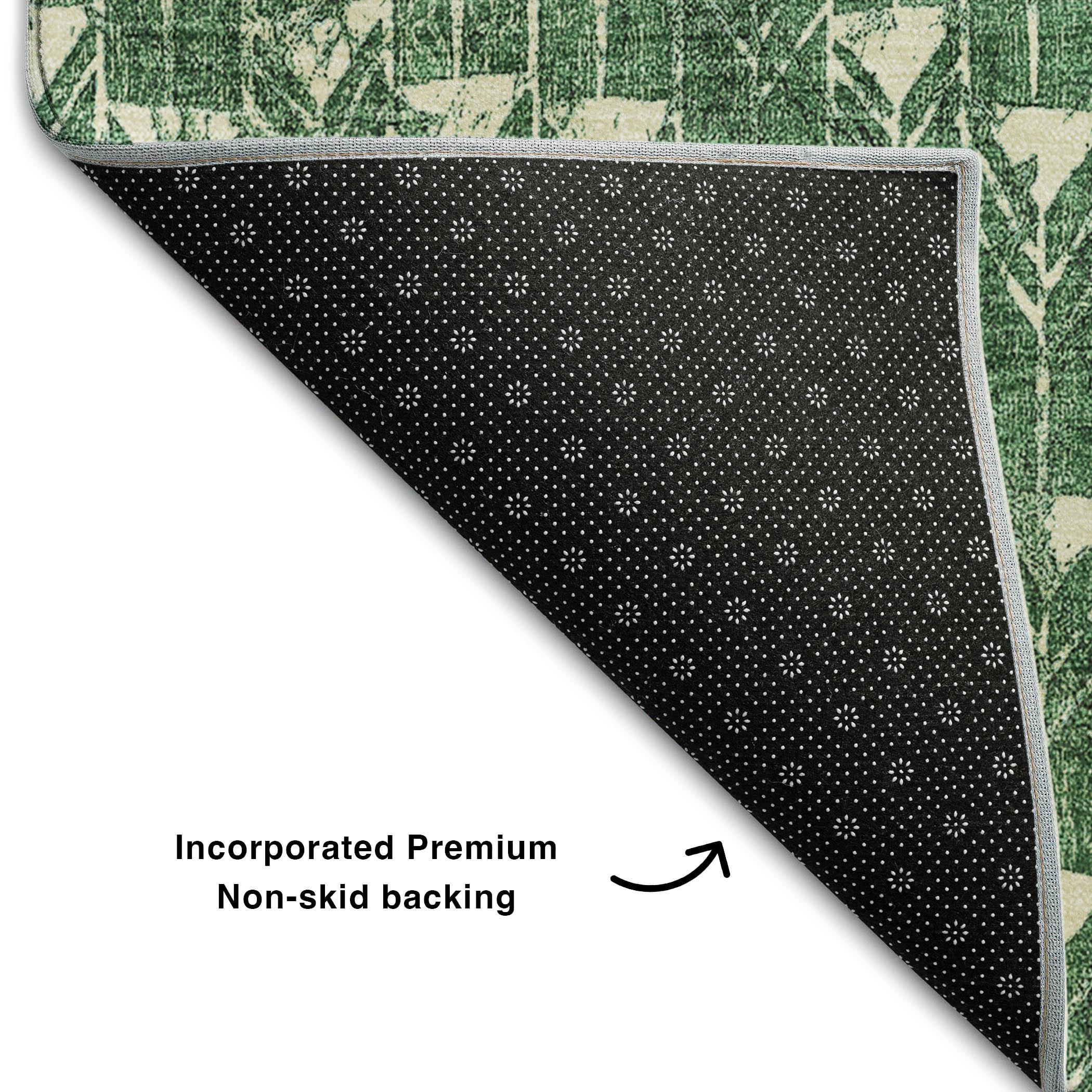 Addison Rugs Mayfield Washable Transitional Arrows Green Runner Rug, 2'3" x 7'6"