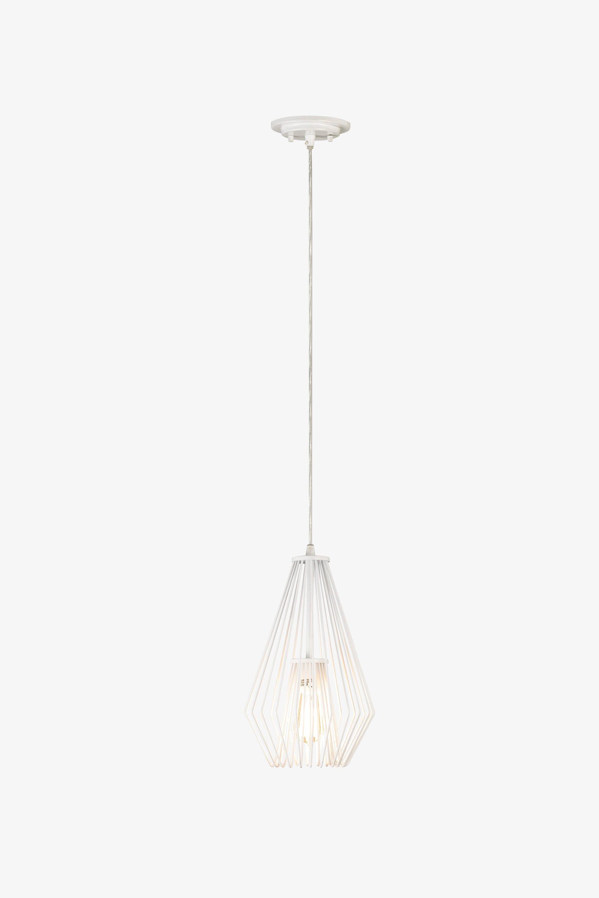 Z-Lite Quintus 1 - Light Pendant in  Gloss White