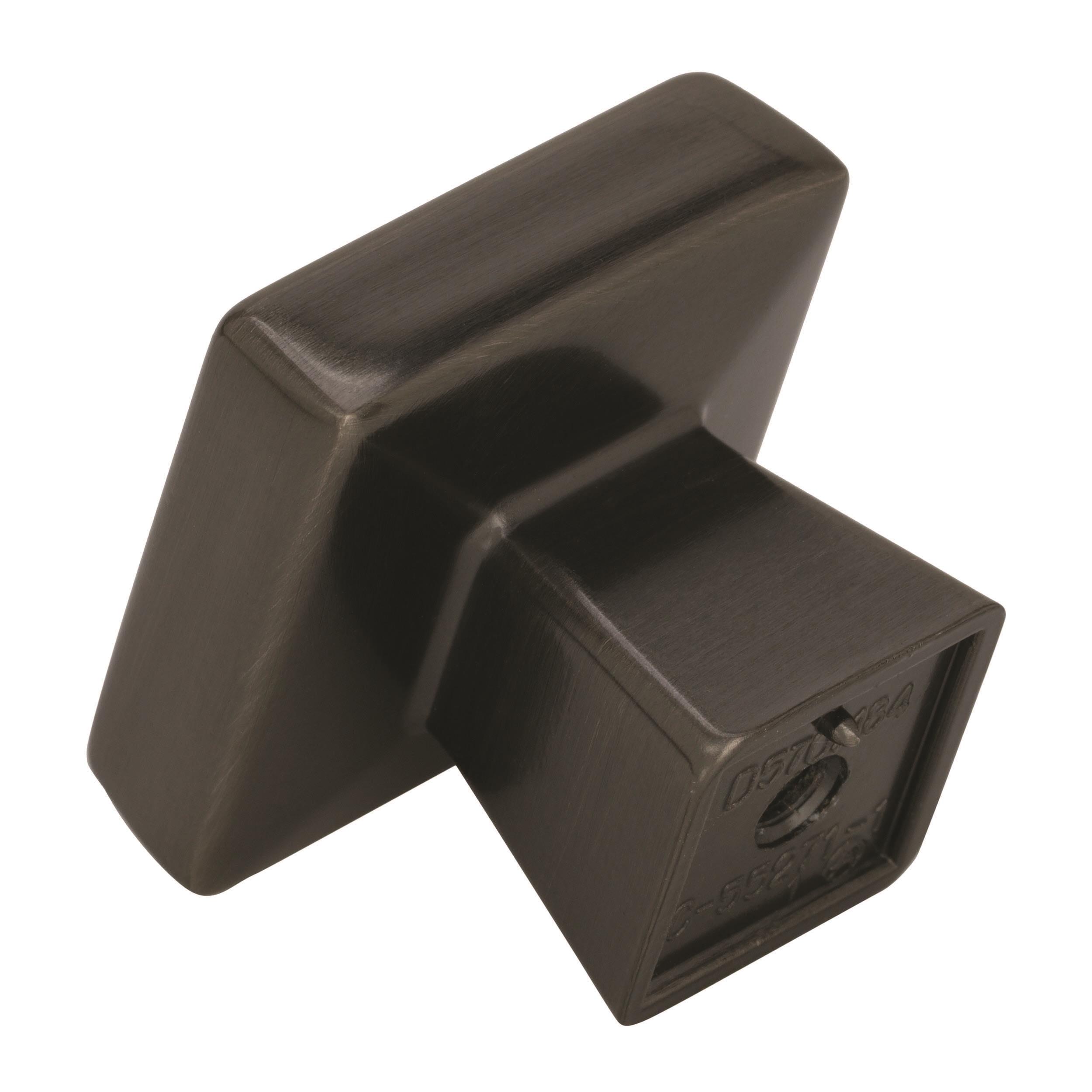 Amerock Blackrock 1-3/16 inch (30mm) Length Gunmetal Cabinet Knob