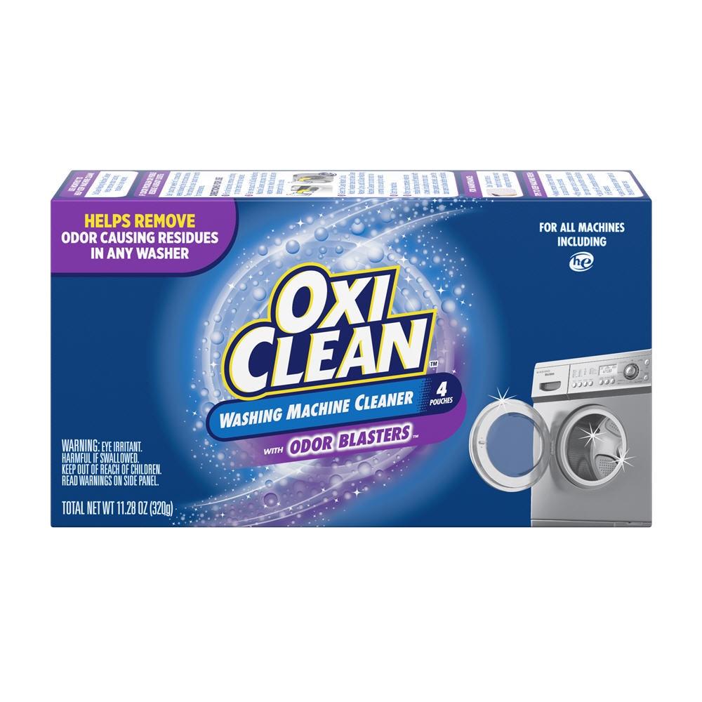 OxiClean Washing Machine Cleaner with Odor Blasters - 11.28oz/4ct