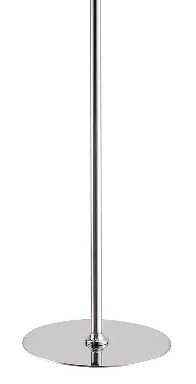 JONATHAN Y JYL7020A Julian 65.25" Integrated LED Metal Floor Lamp, Minimalistic, Modern, Contemporary for living room, dinning room, bedroom, office, Chrome