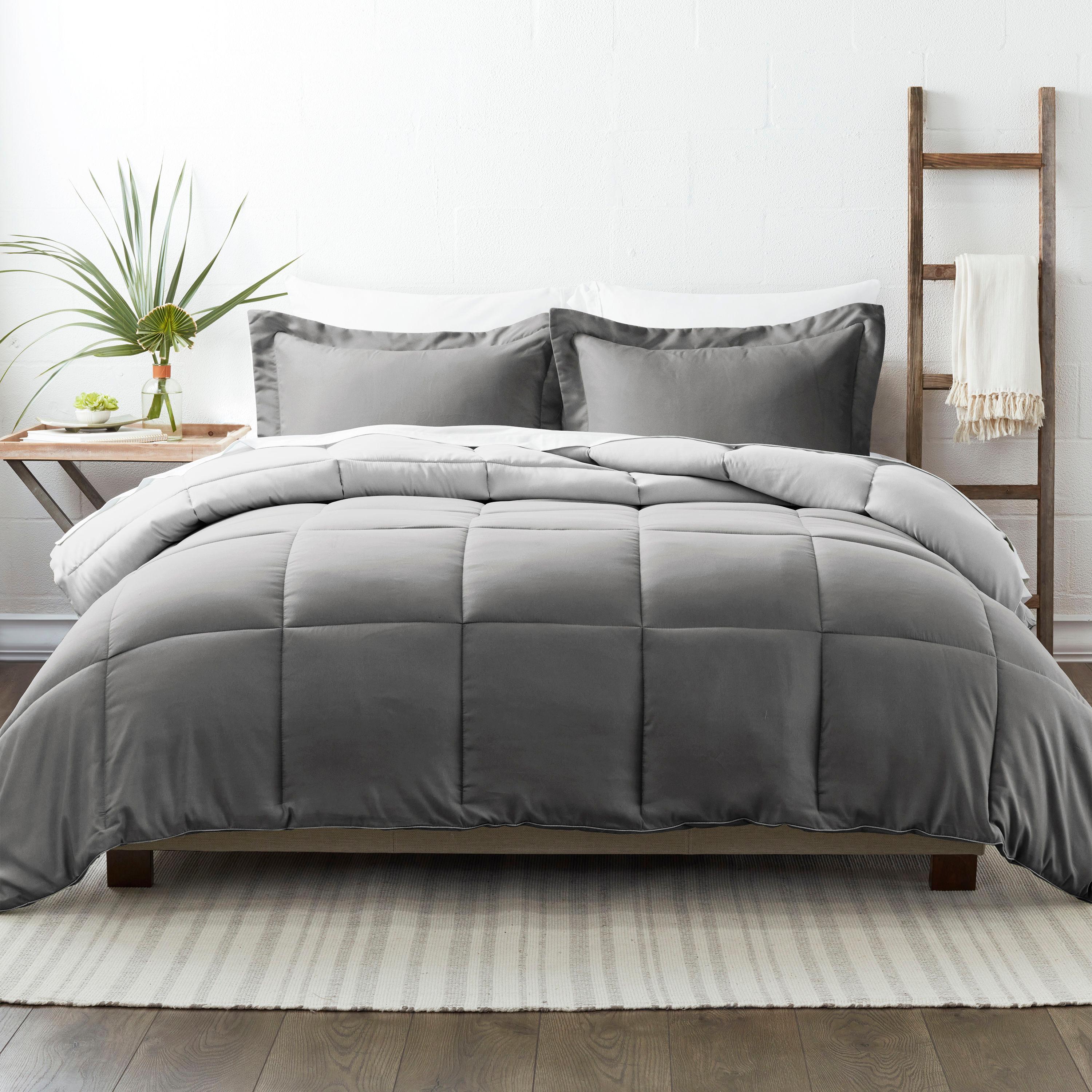 Becky Cameron Reversible Down-Alternative Comforter Bedding Set