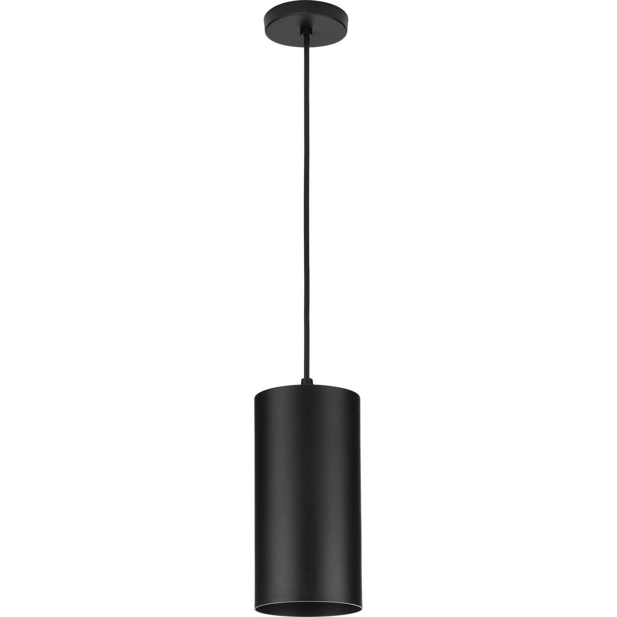 Progress Lighting, Cylinder, 1-Light, Outdoor Hanging Pendant, Antique Bronze, No Shade - "Cylinder 1-Light Antique Bronze Outdoor Pendant"
