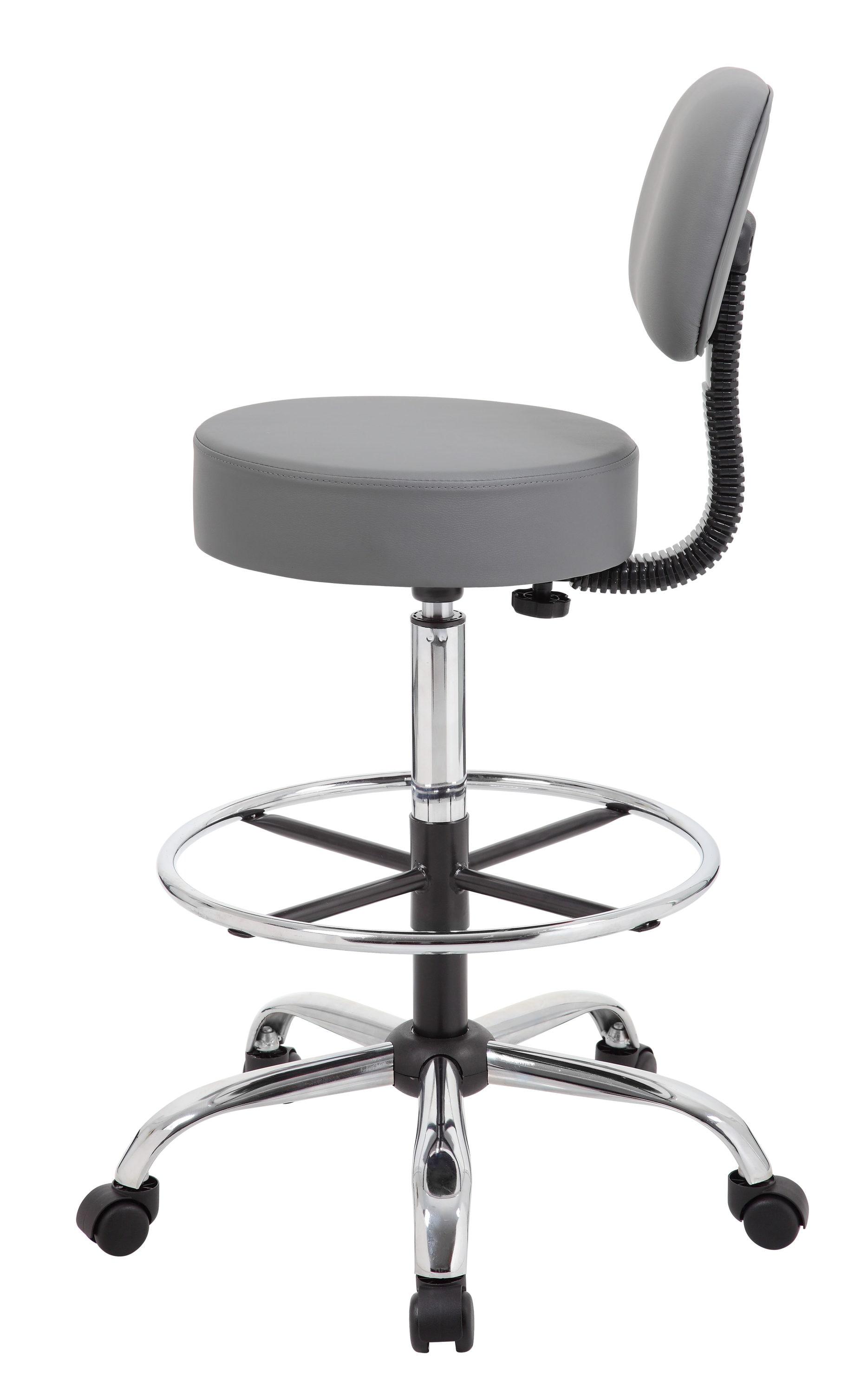 Boss Office Products Vinyl Drafting Chair