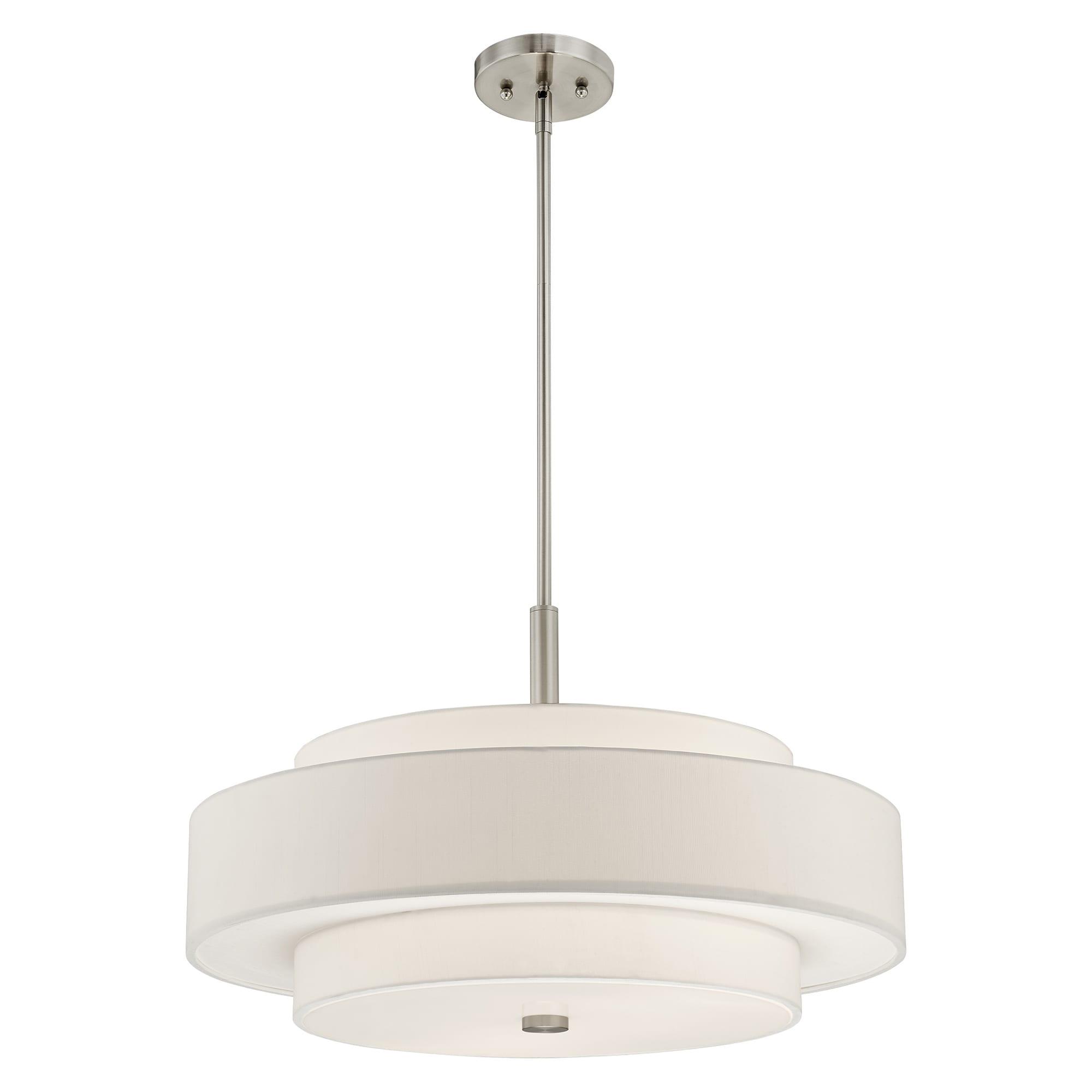 Livex Lighting Meridian 5 - Light Pendant in  Brushed Nickel