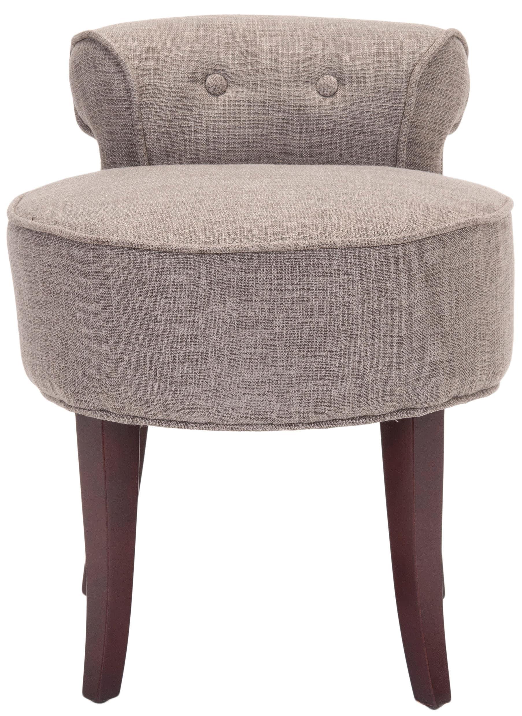 Georgia Vanity Stool - Stone - Safavieh