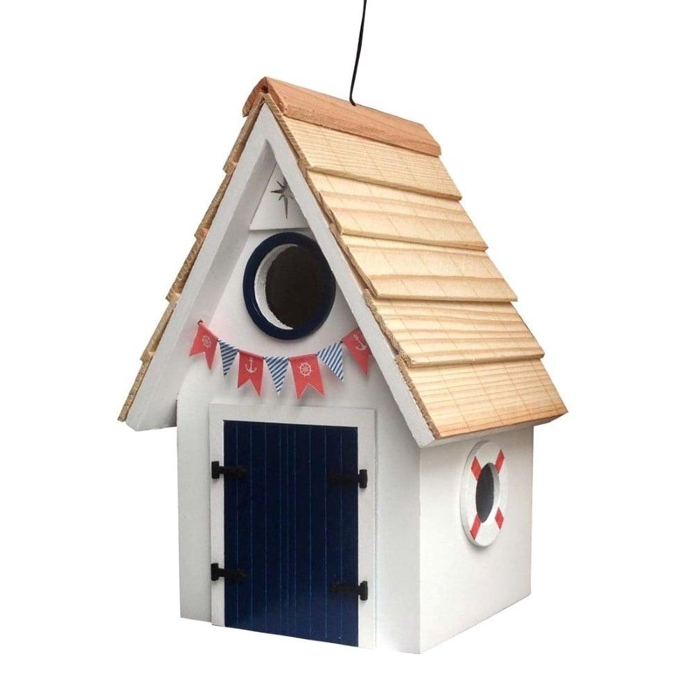 Home Bazaar Birds of a Feather Series Dockside 8 in x 5.5 in x 5 in Birdhouse