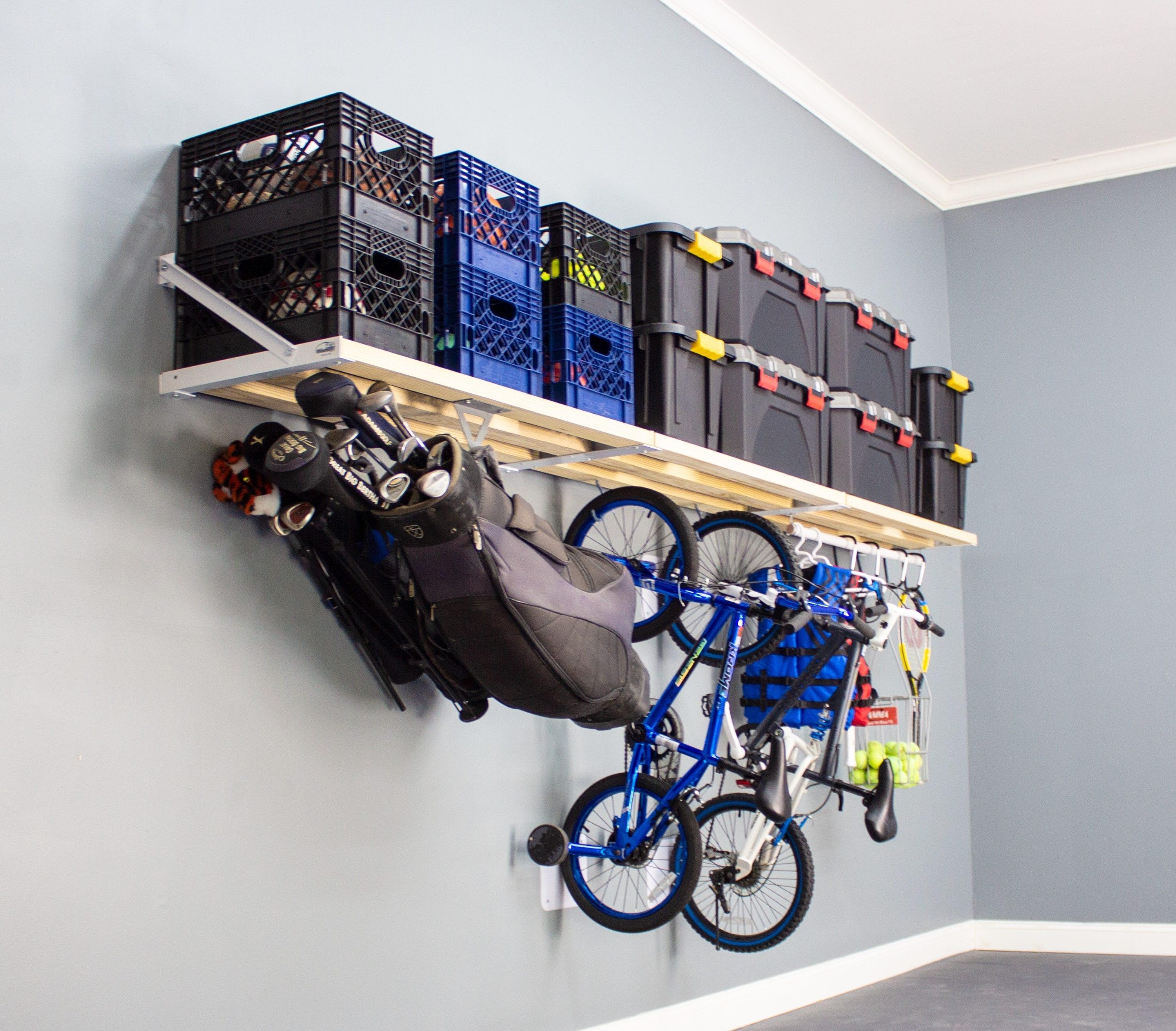 RhinoMini Universal Garage Storage Kit - 12 feet