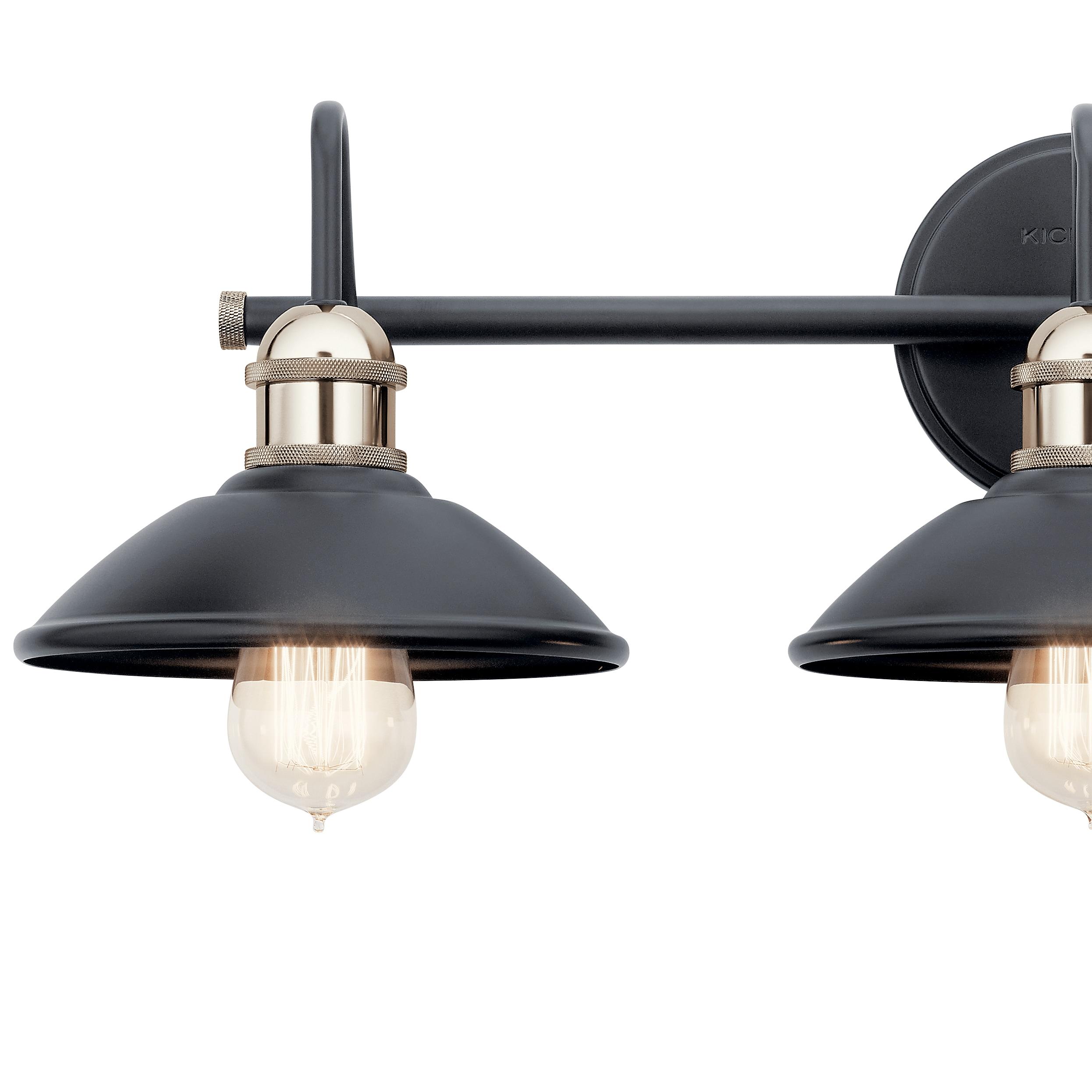 Kichler Lighting Clyde 3 - Light Vanity in  Black