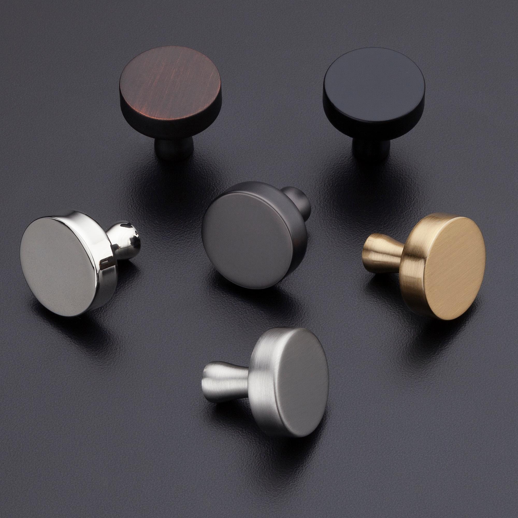 The Perfect Knob 1-1/8" Diameter Round Knob Multipack