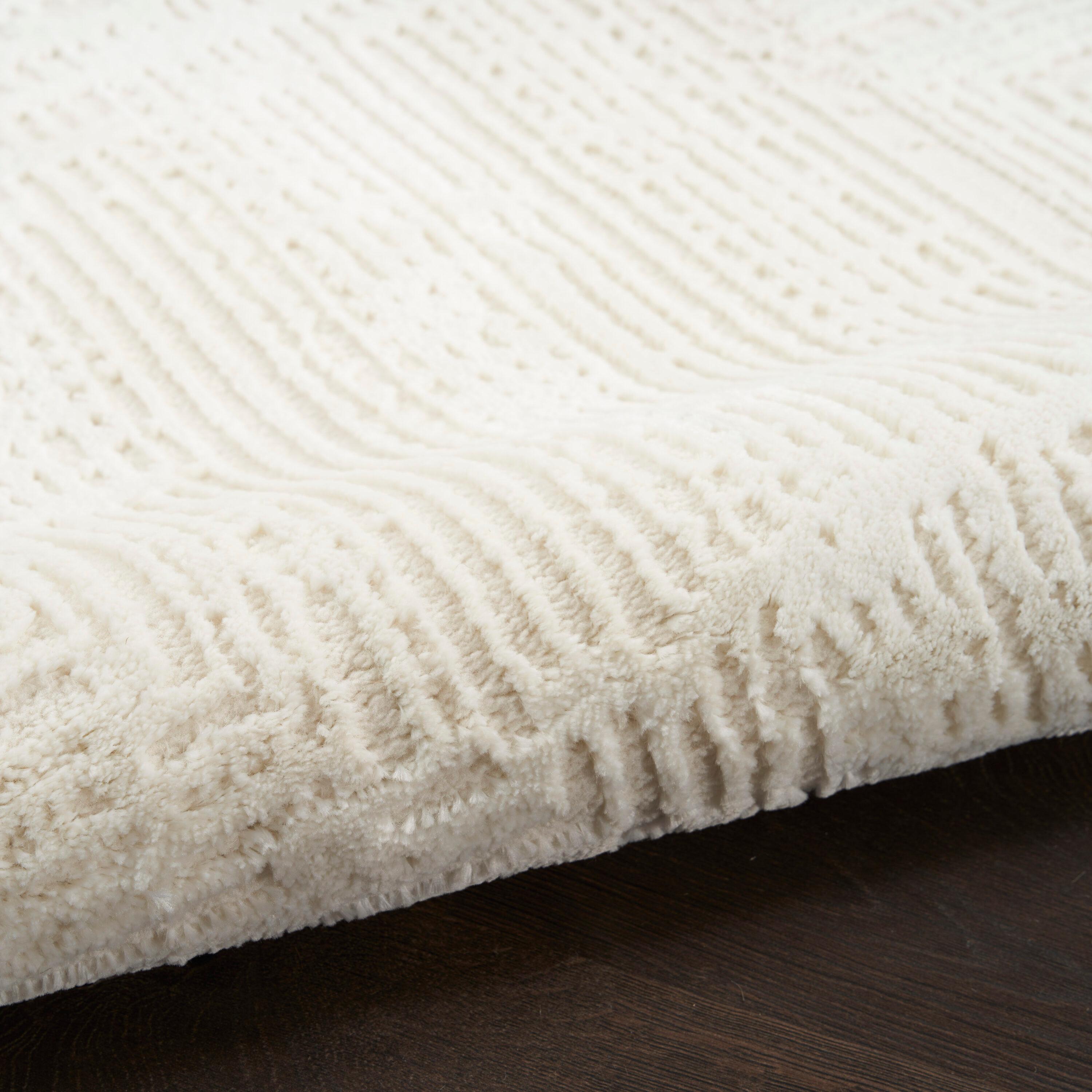 Nourison Eco-Friendly Contemporary Ivory 9' x 12' Area Rug (9x12)