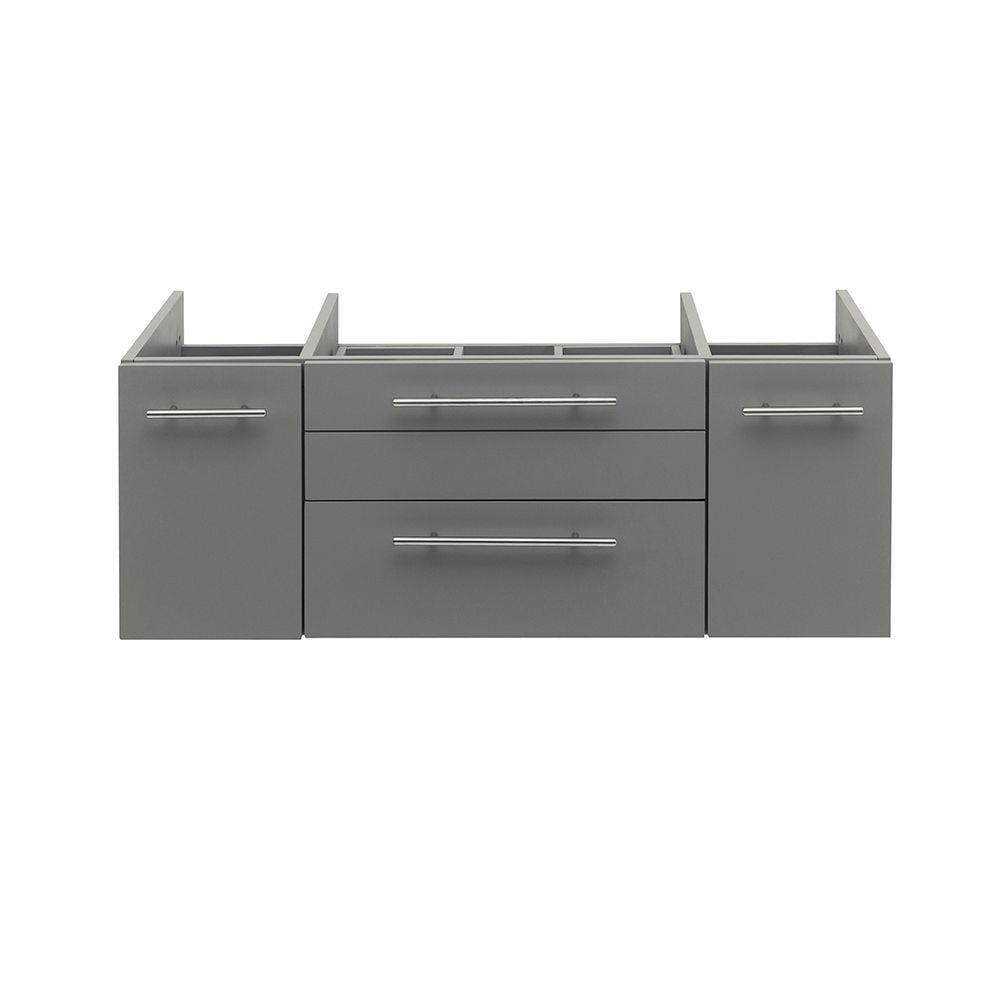 Fresca Lucera 42" Wall Mount Single Vessel Sink Bathroom Vanity Base Only (Top & Sink Not Included)