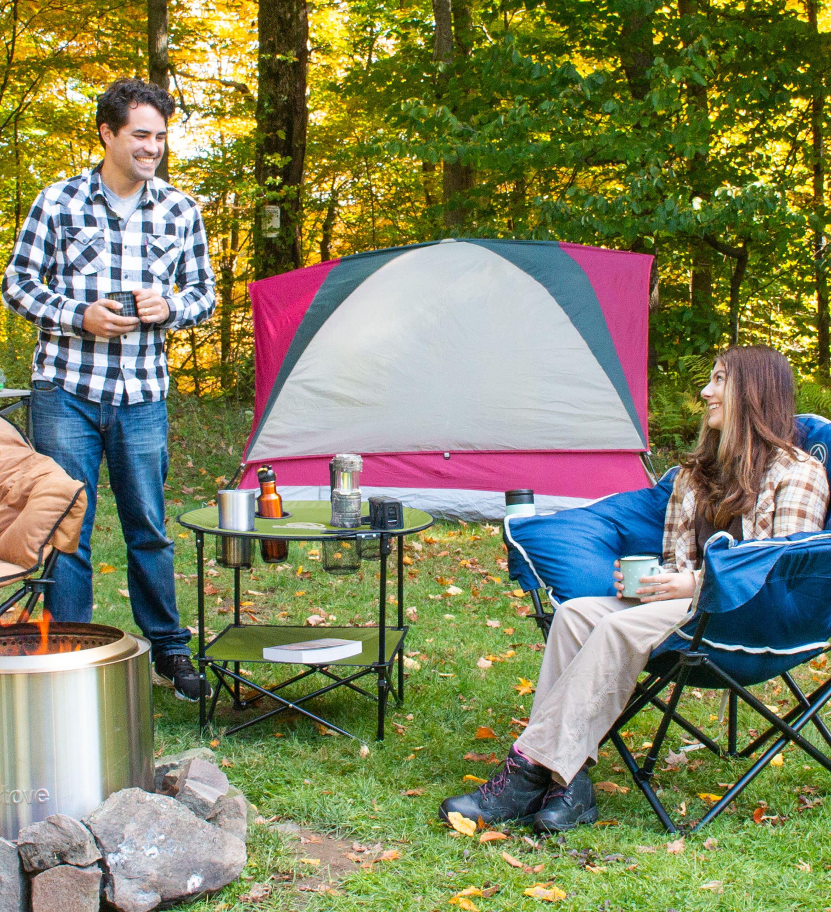 28'' Circular Portable Folding Table