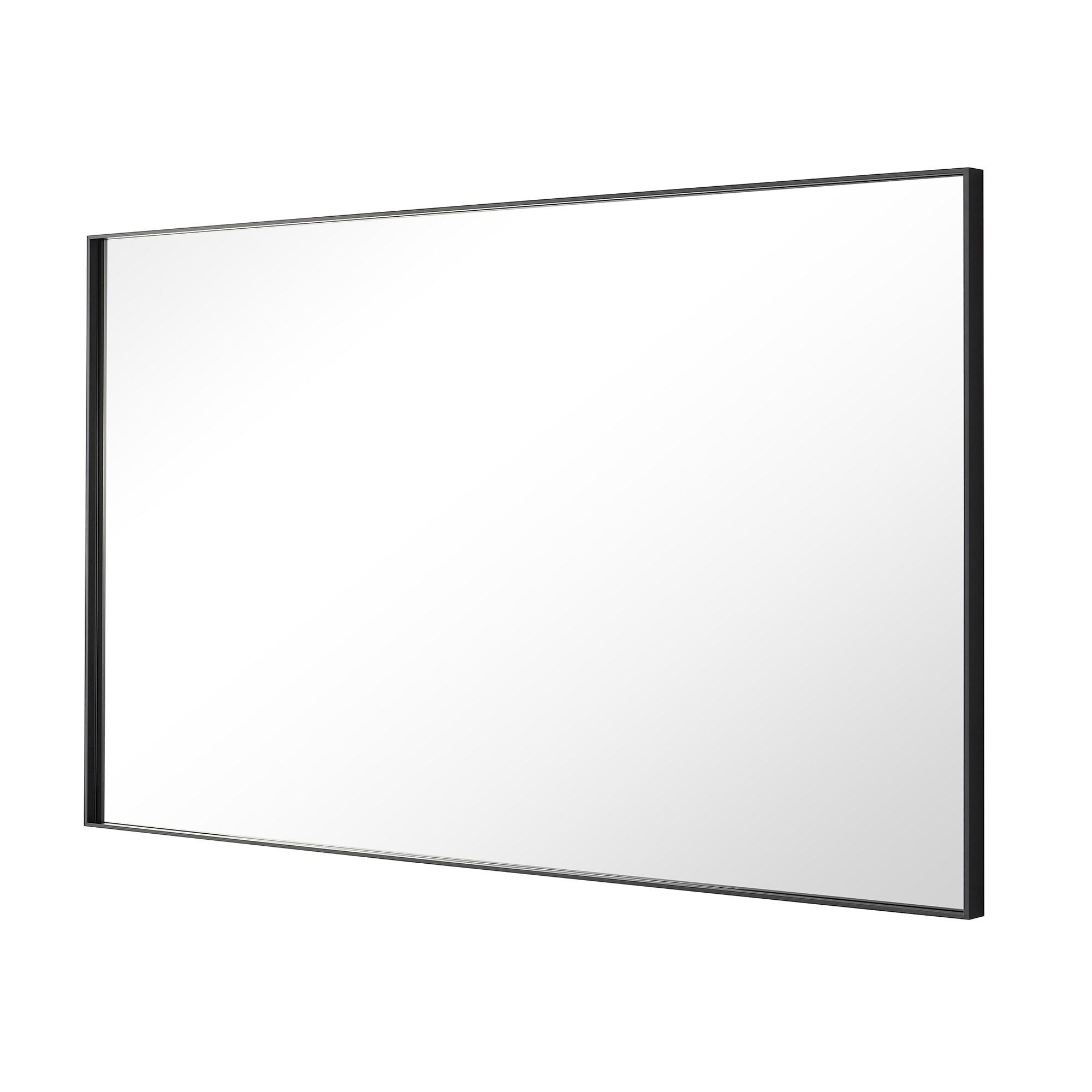 Ledel Modern & Contemporary Rectangle Bathroom Vanity Mirror Metal Framed Wall Mirror