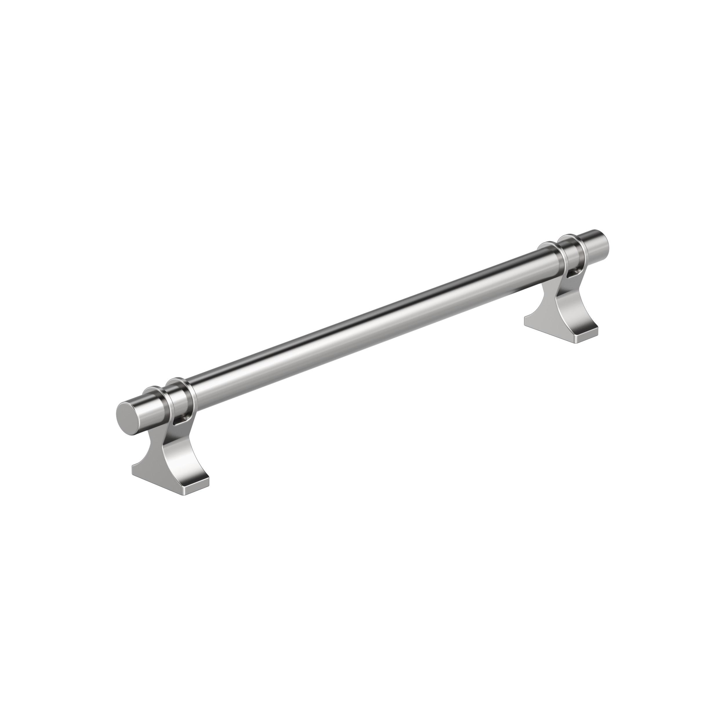 Amerock Davenport 7-9/16 inch (192mm) Center-to-Center Polished Chrome Cabinet Pull