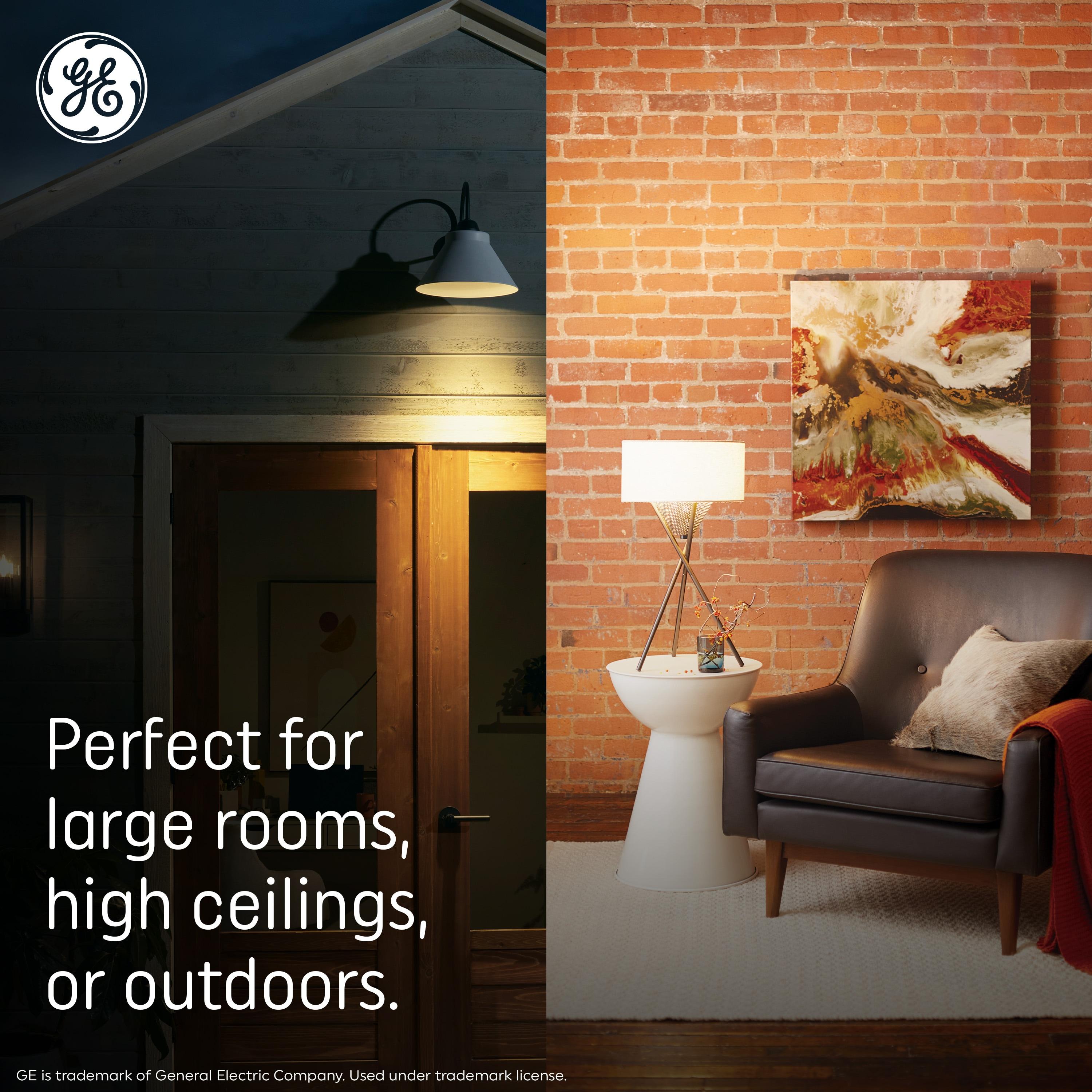 GE Ultra Bright Cool White Utility Light Fixture: LED Garage & Utility Room Light, 8000 Lumens, 80W, Energy Star Certified