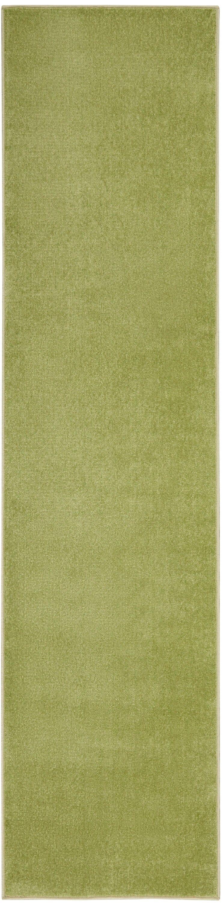 Nourison Nourison Essentials 2'2" x 12' Green Indoor Outdoor Rug