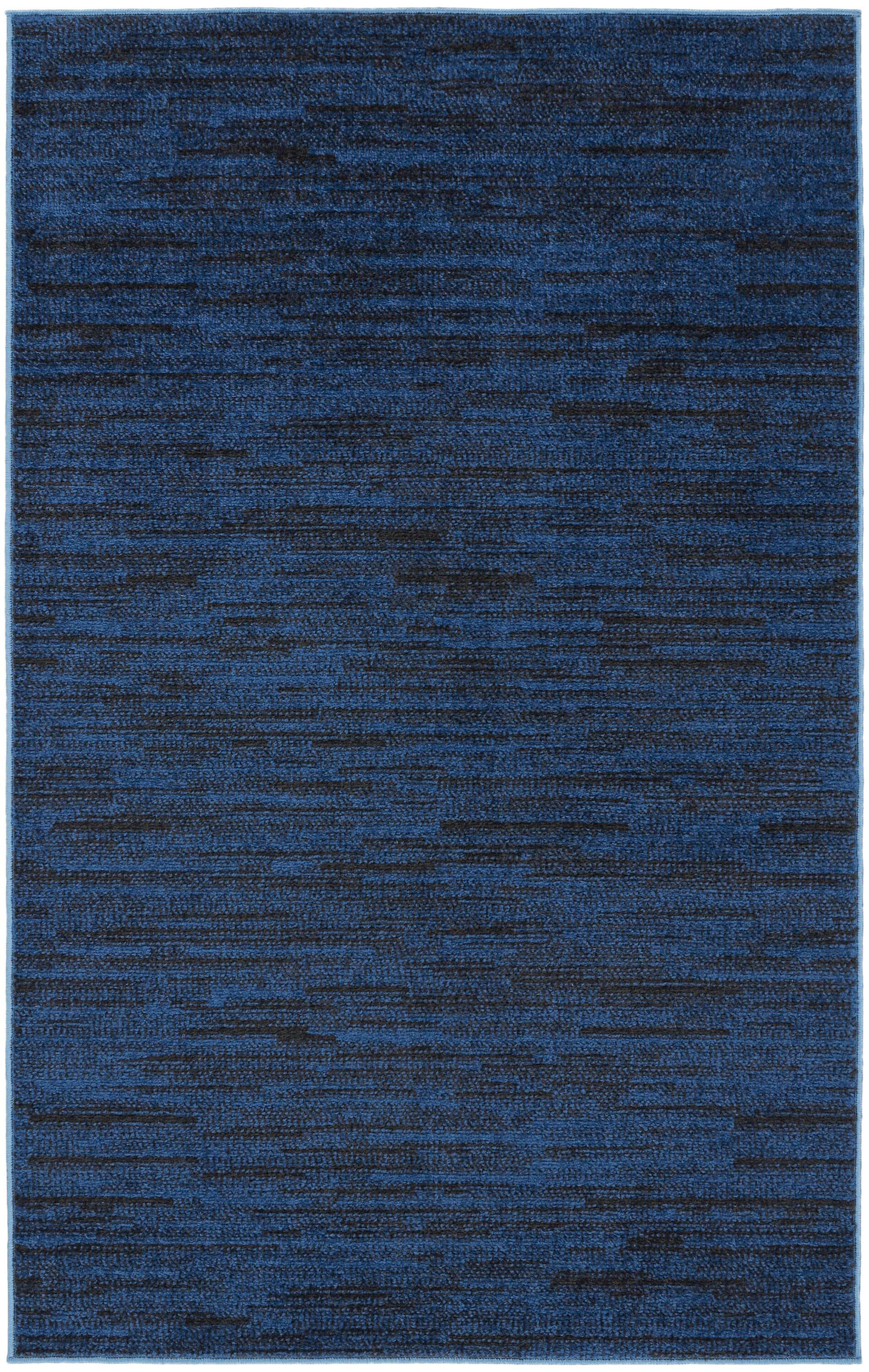 Nourison Nourison Essentials NRE01 Indoor/outdoor Area Rug - Midnight Blue 3' x 5'