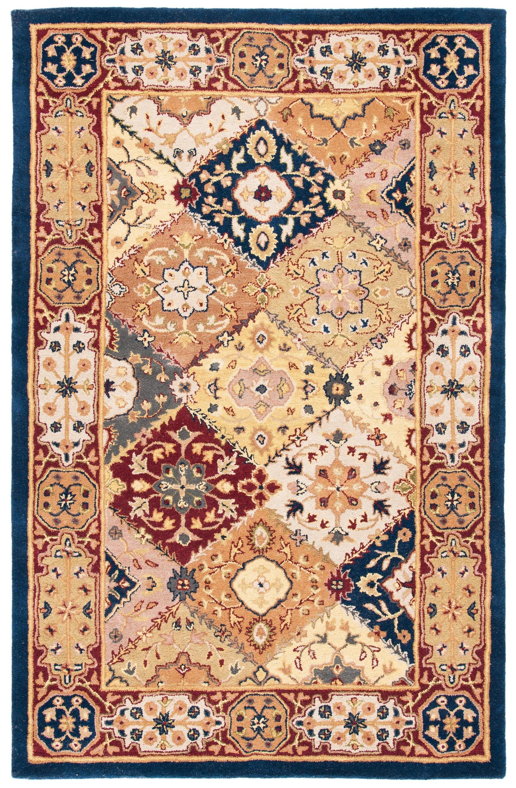 Heritage Multi/Red 11' x 15' Hand-Tufted Wool Area Rug