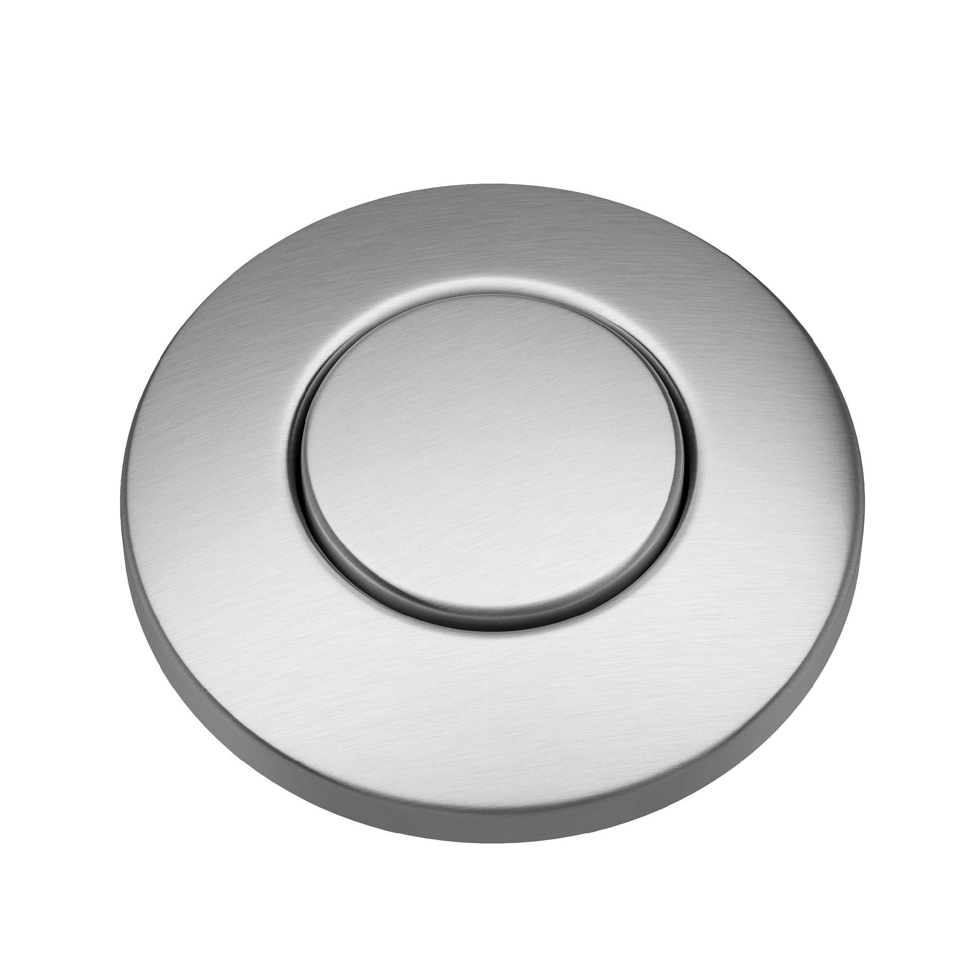 Kraus KRAUS Garbage Disposal Air Switch Kit with Push Button, AC Adapter, Power Cord, and Air Tube Included