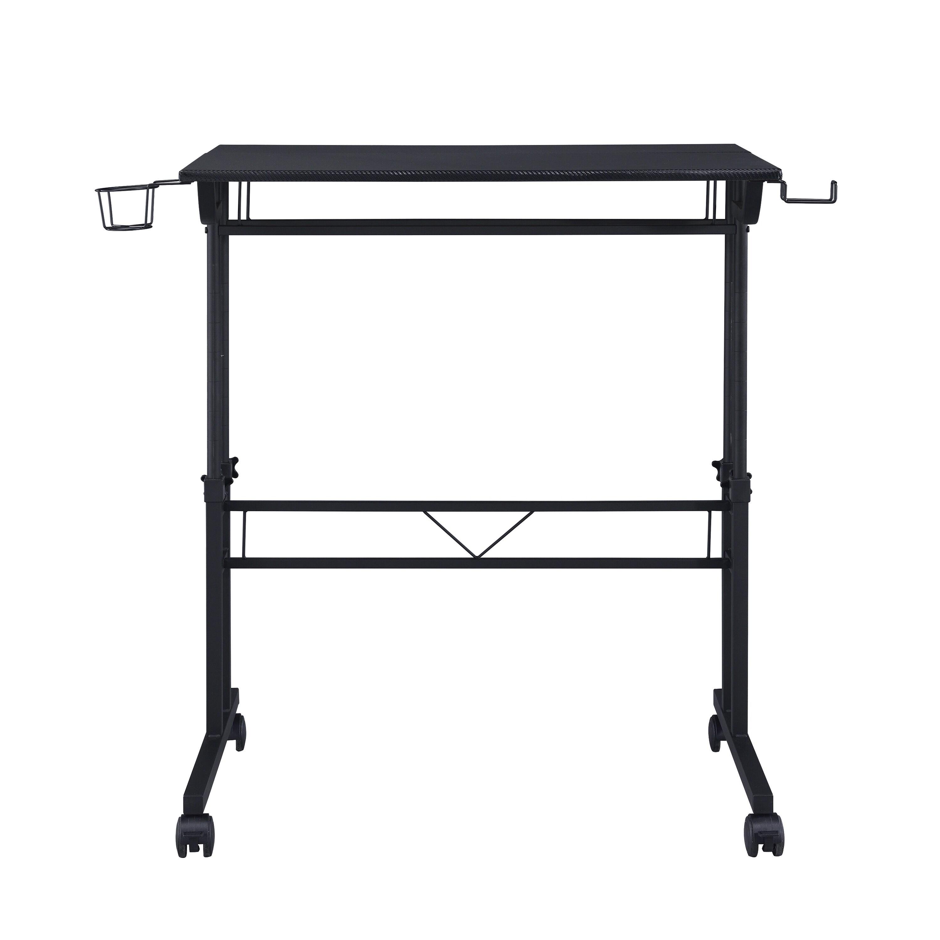 Wenty Techni Mobili Adjustable Metal Base Computer Desk