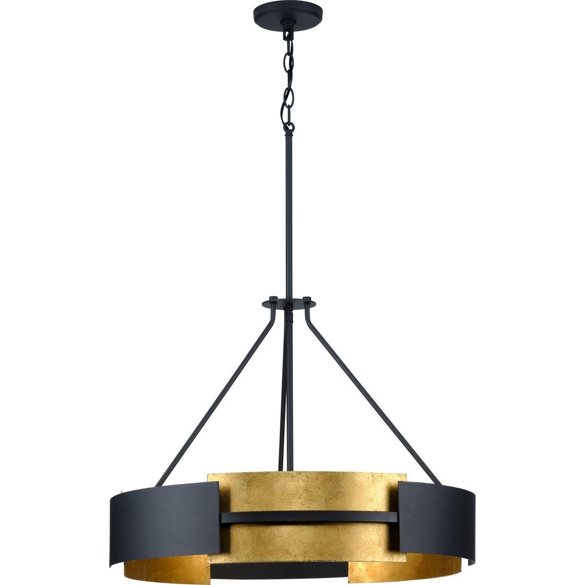 Vankirk 5 - Light Dimmable Drum Chandelier