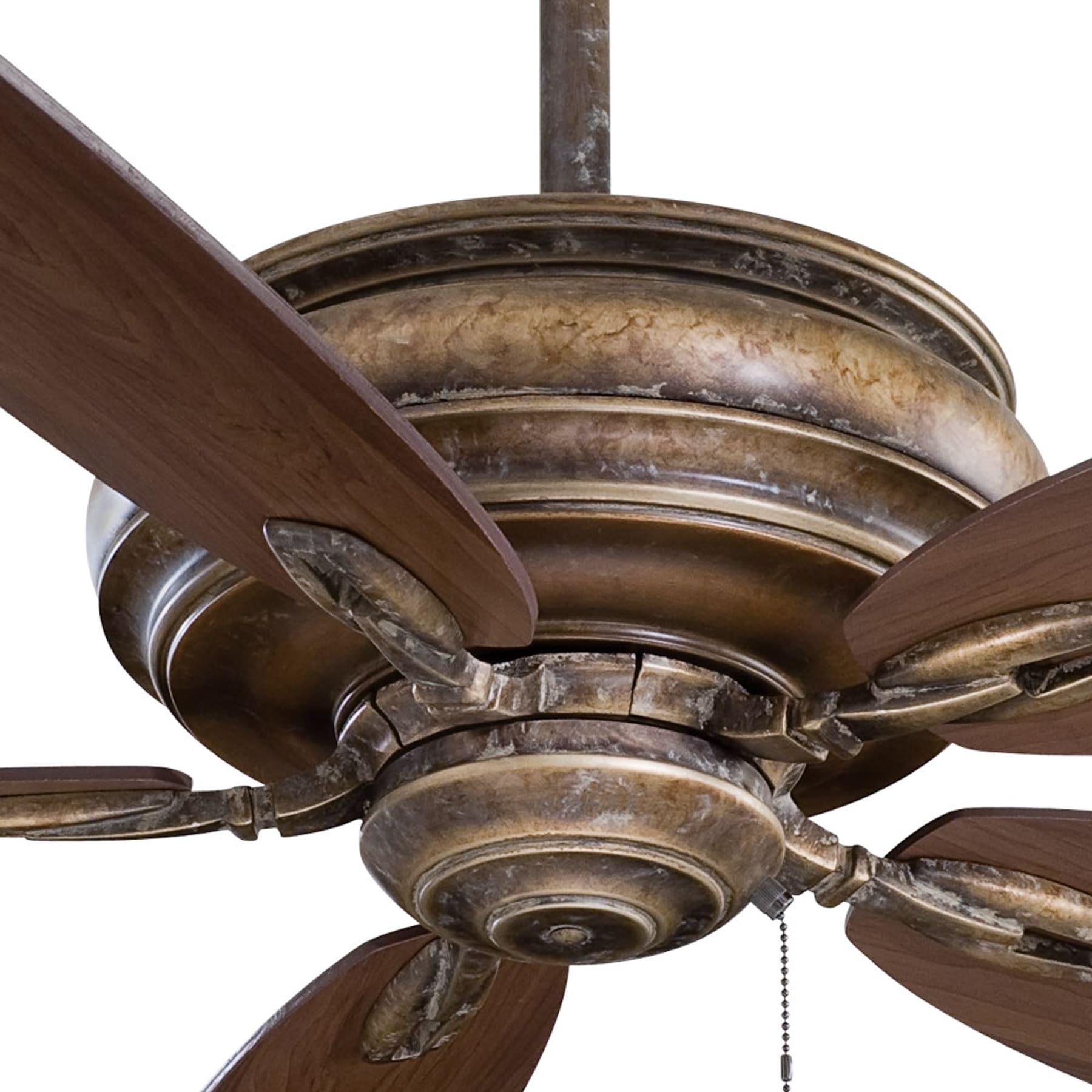 54" Minka Aire Rustic Indoor Ceiling Fan French Beige Maple Wood Blades for Living Room Kitchen Bedroom Family Dining House Home