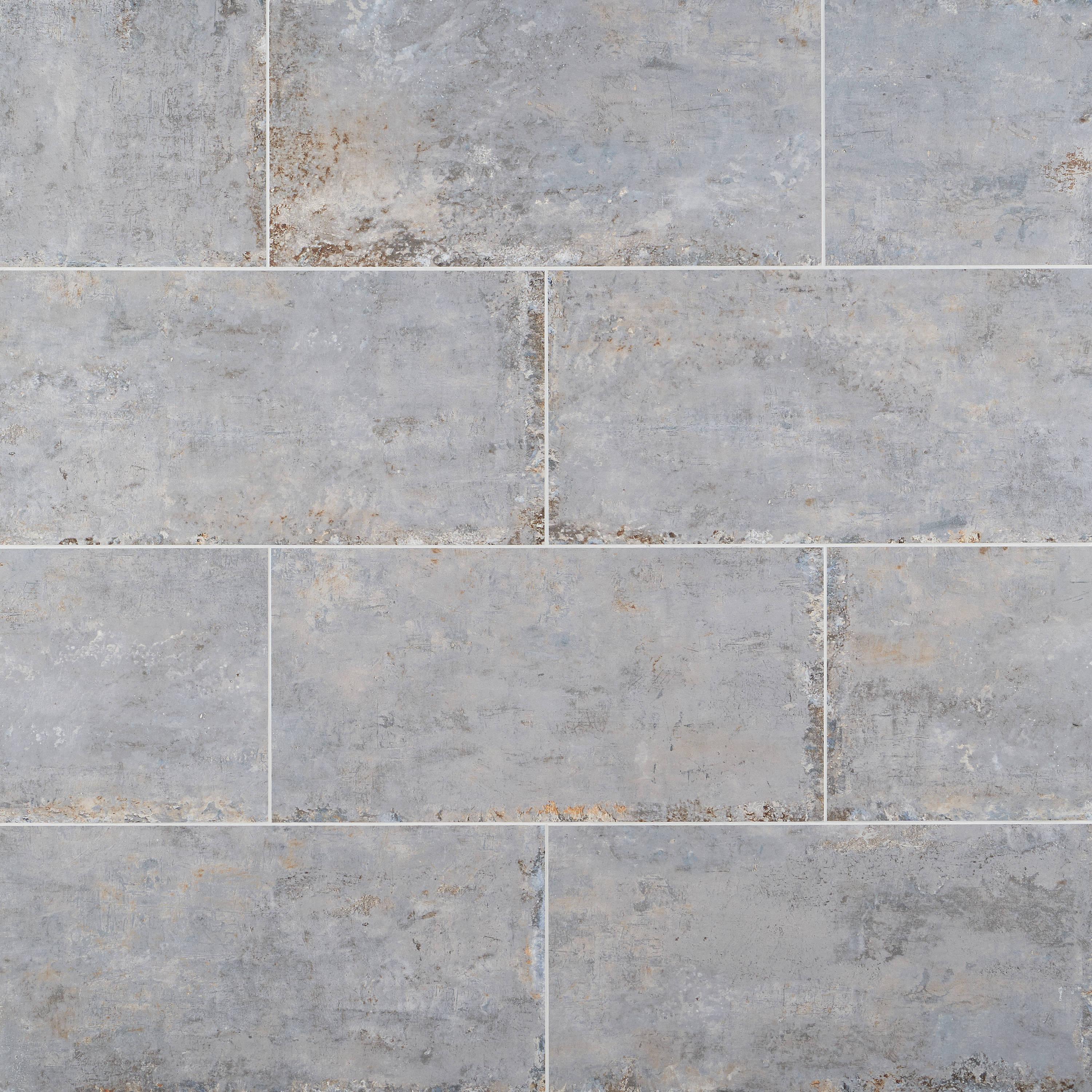 Mantis 11.81 in. x 23.62 in. Matte Porcelain Concrete Look Floor and Wall Tile (13.55 Sq. Ft./Case)