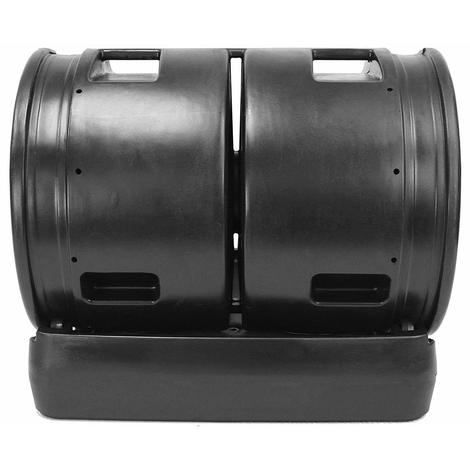 Good Ideas Compost Wizard 50 Gallons Plastic Outdoor Tumbler Composter with Latching Lid