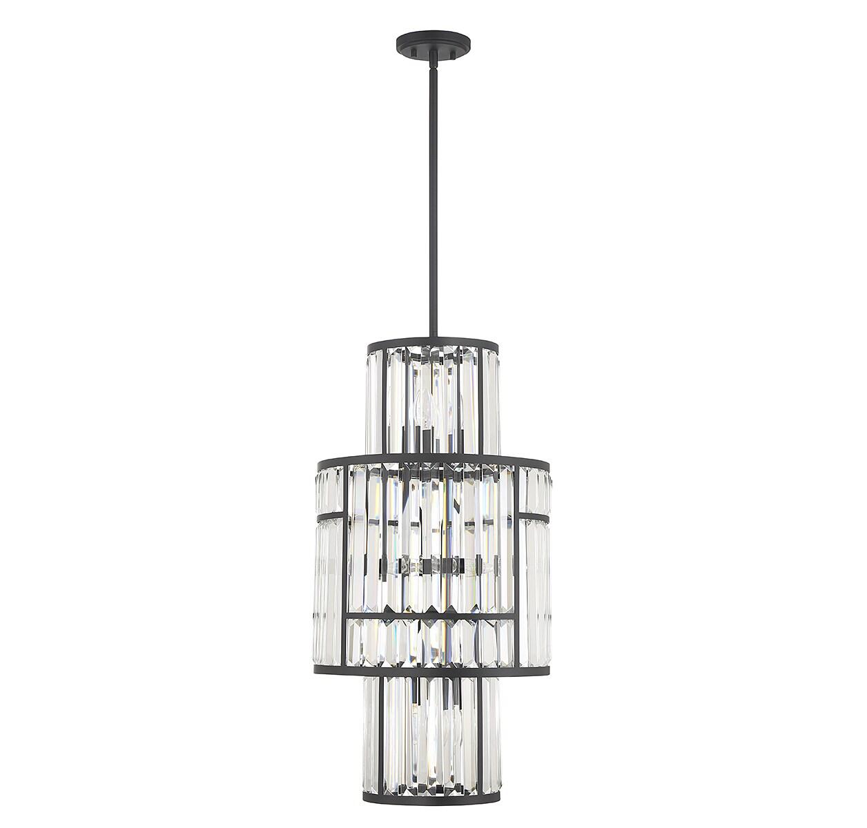 Savoy House Rohe 8 - Light Pendant in  Matte Black