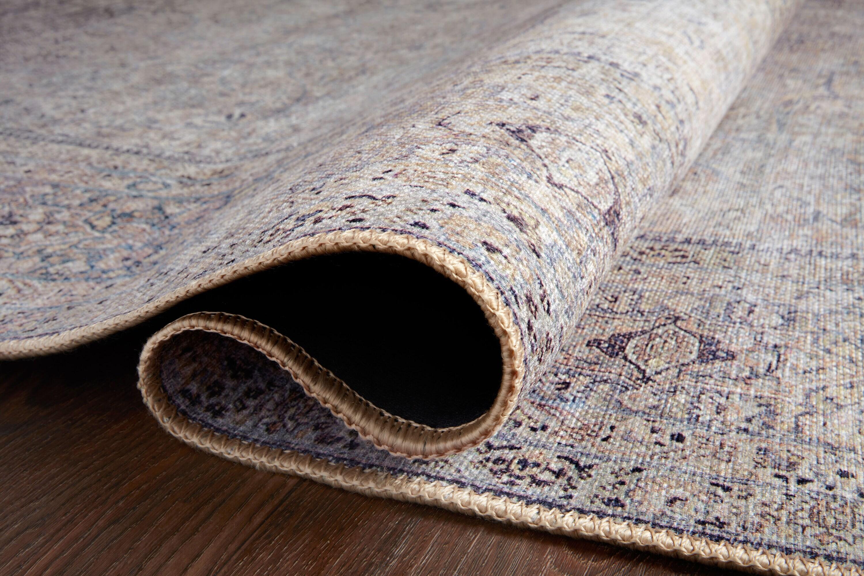 Loloi II Wynter WYN-03 Silver / Charcoal Oriental Area Rug 7'-6" x 9'-6"