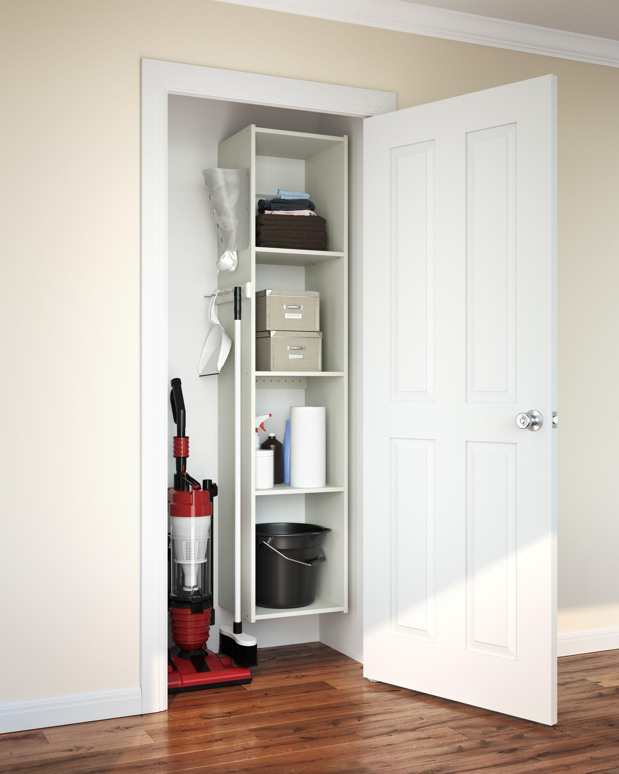 Dotted Line™ 15" W Closet System Starter Kit