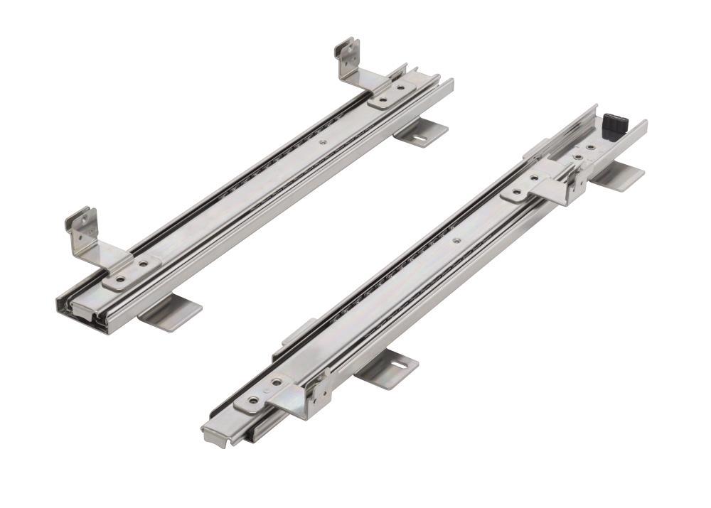 Trinity TRINITY 11.5 in. W x 6.25 in. H x 17.75 in. D Chrome Steel Wire in Cabinet Sliding Drawer